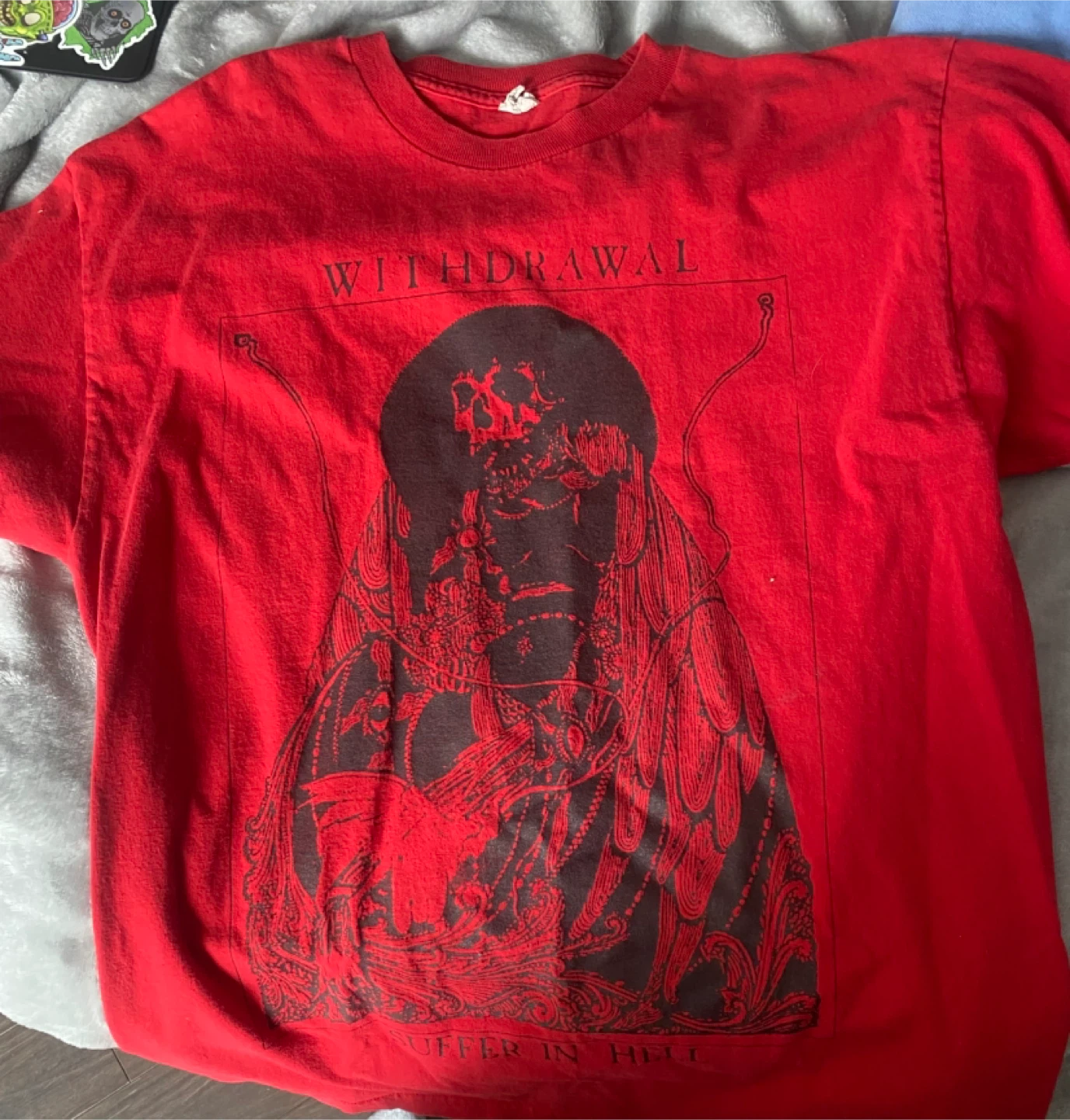red tarot shirt