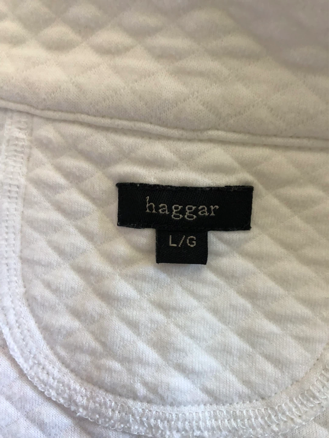 Women’s White Jacket Size Large  $5 firm - photo 2