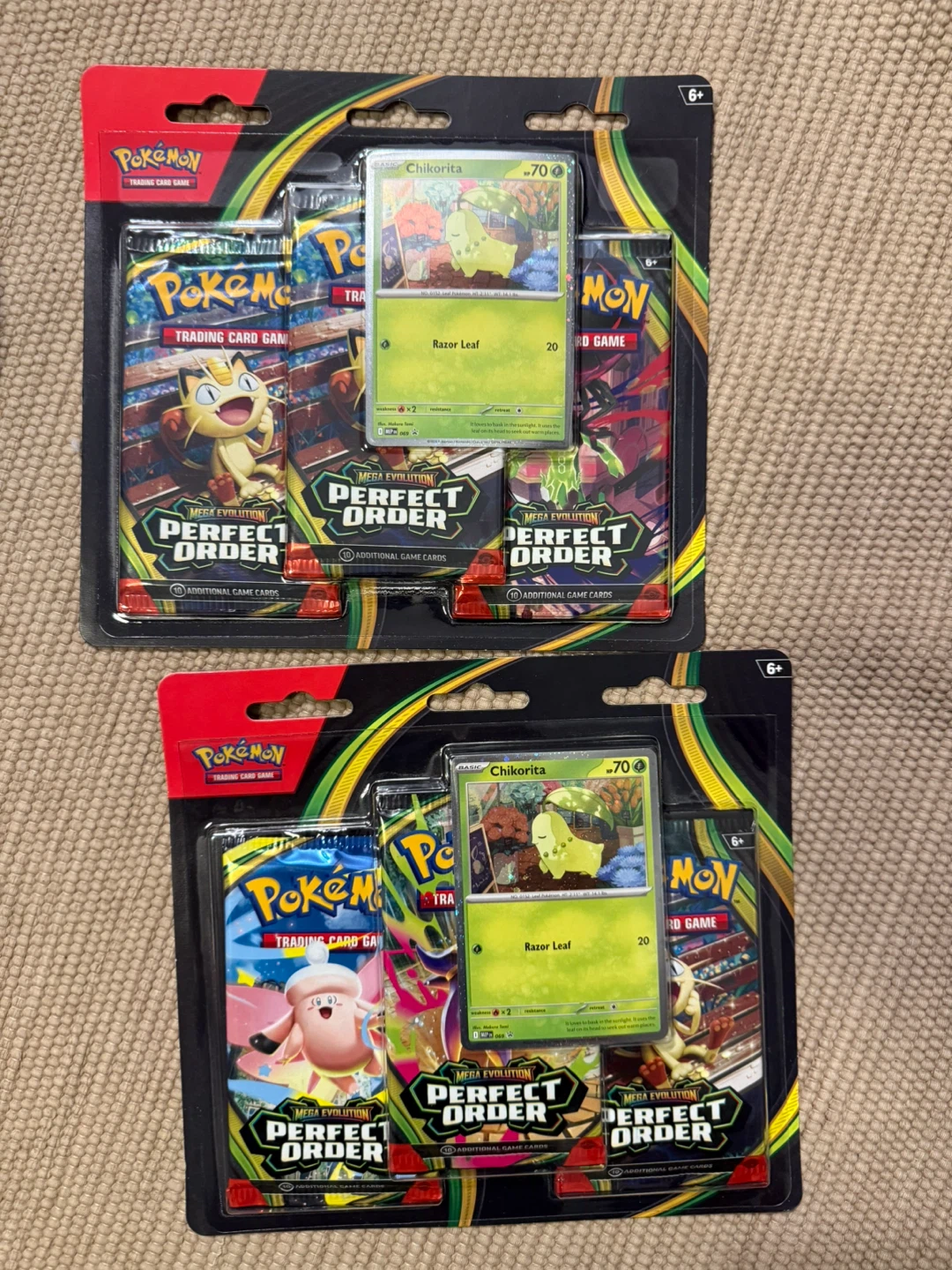 Pokemon TCG Mega Evolution Perfect Order Booster Packs