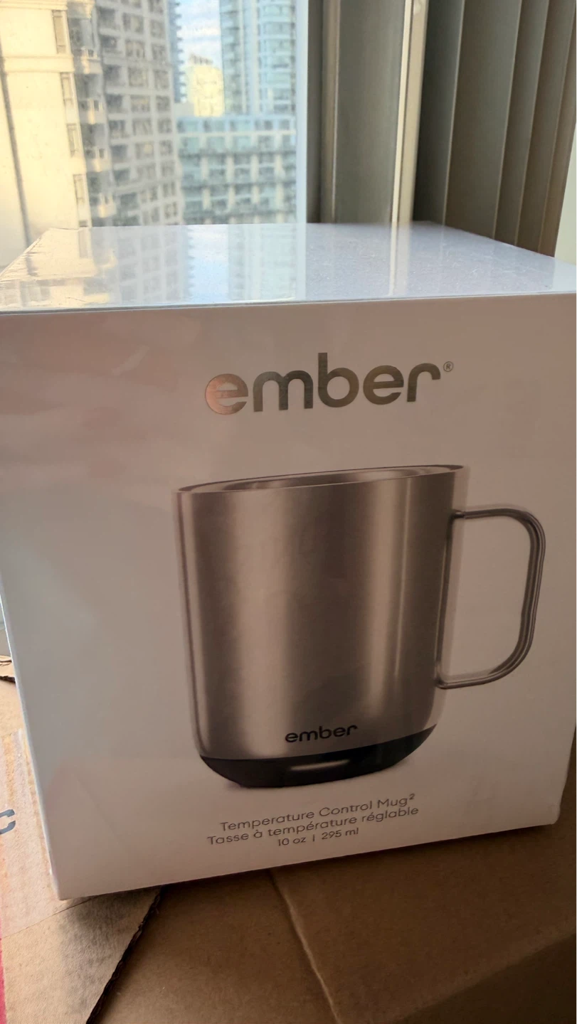 NEW Ember Temperature Control Mug - 10 oz Stainless Steel