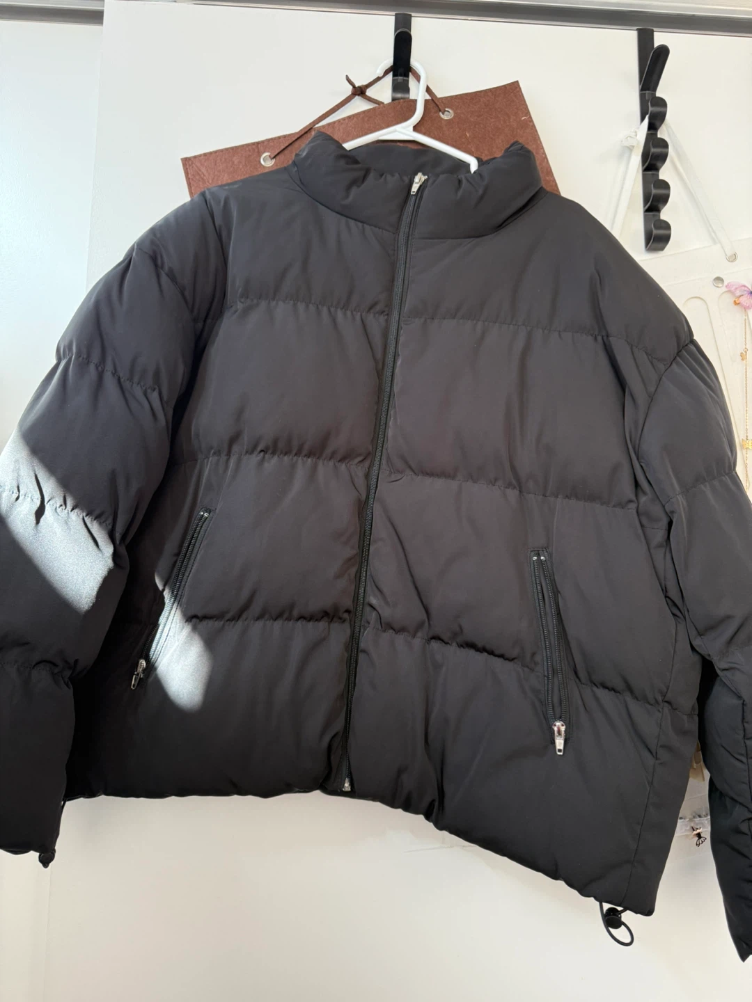 Black Puffer Jacket - photo 3