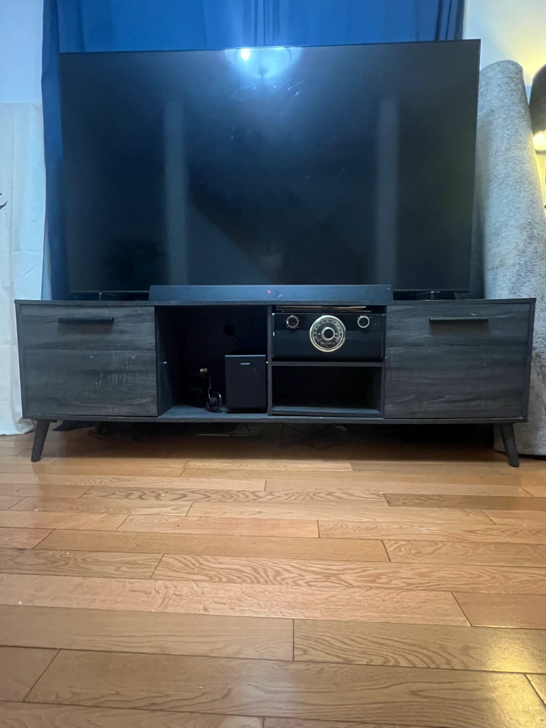 Silsden TV Stand - Dark Espresso - photo 3