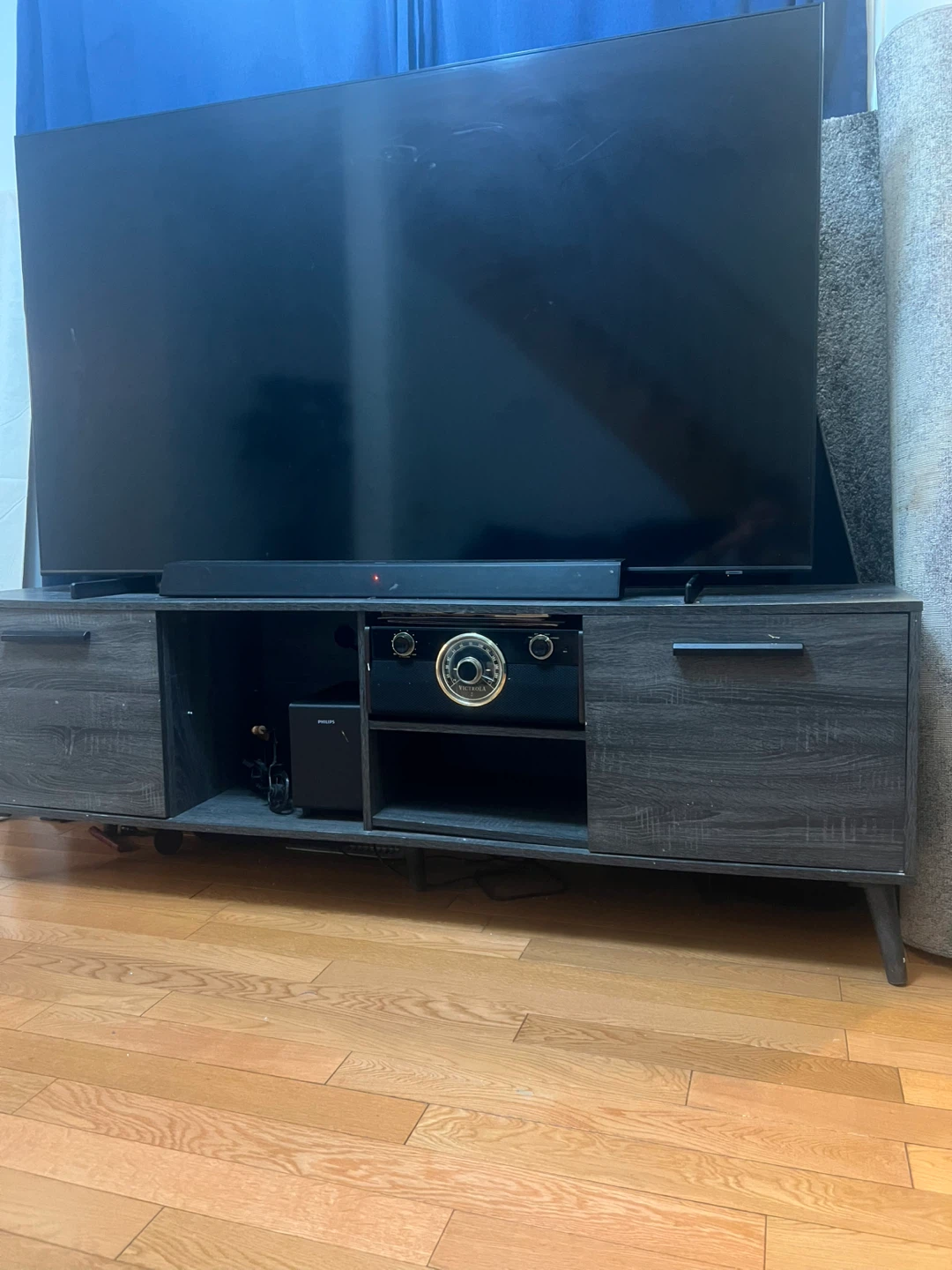 Silsden TV Stand - Dark Espresso - photo 4