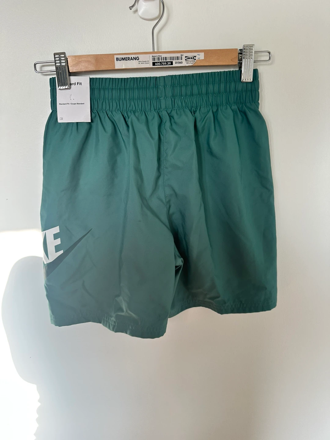 Nike Kids SPTCAS/SPT LSR Shorts - Size M - Green - photo 2