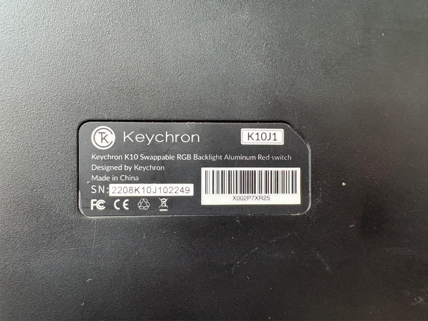 Keychron K10 Mechanical Keyboard - photo 3