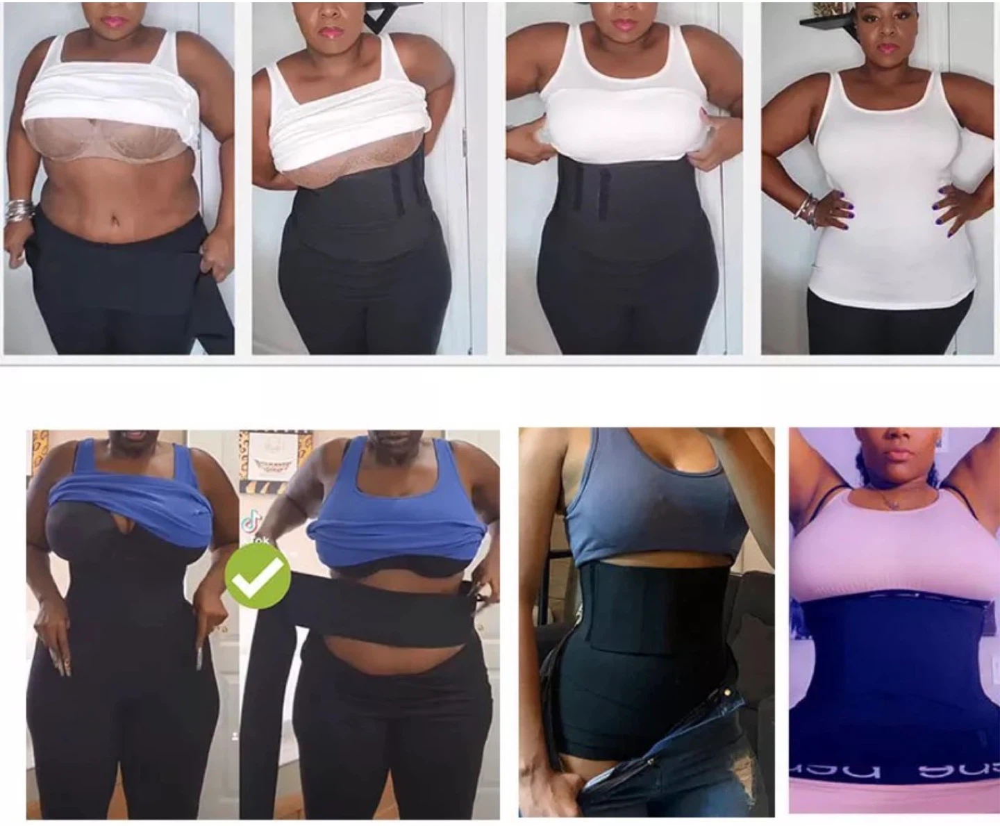 Black Waist Trainer Wrap - 400cm Length - photo 3