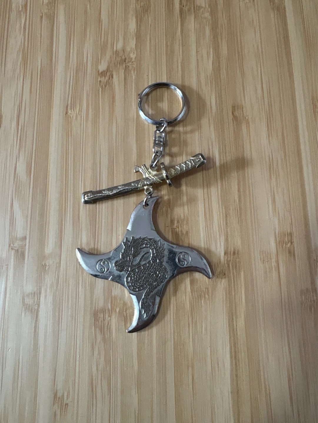 Shuriken keychain - photo 2