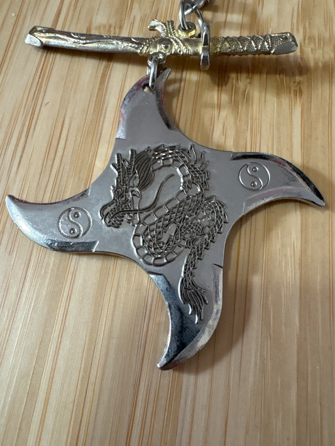 Shuriken keychain - photo 4