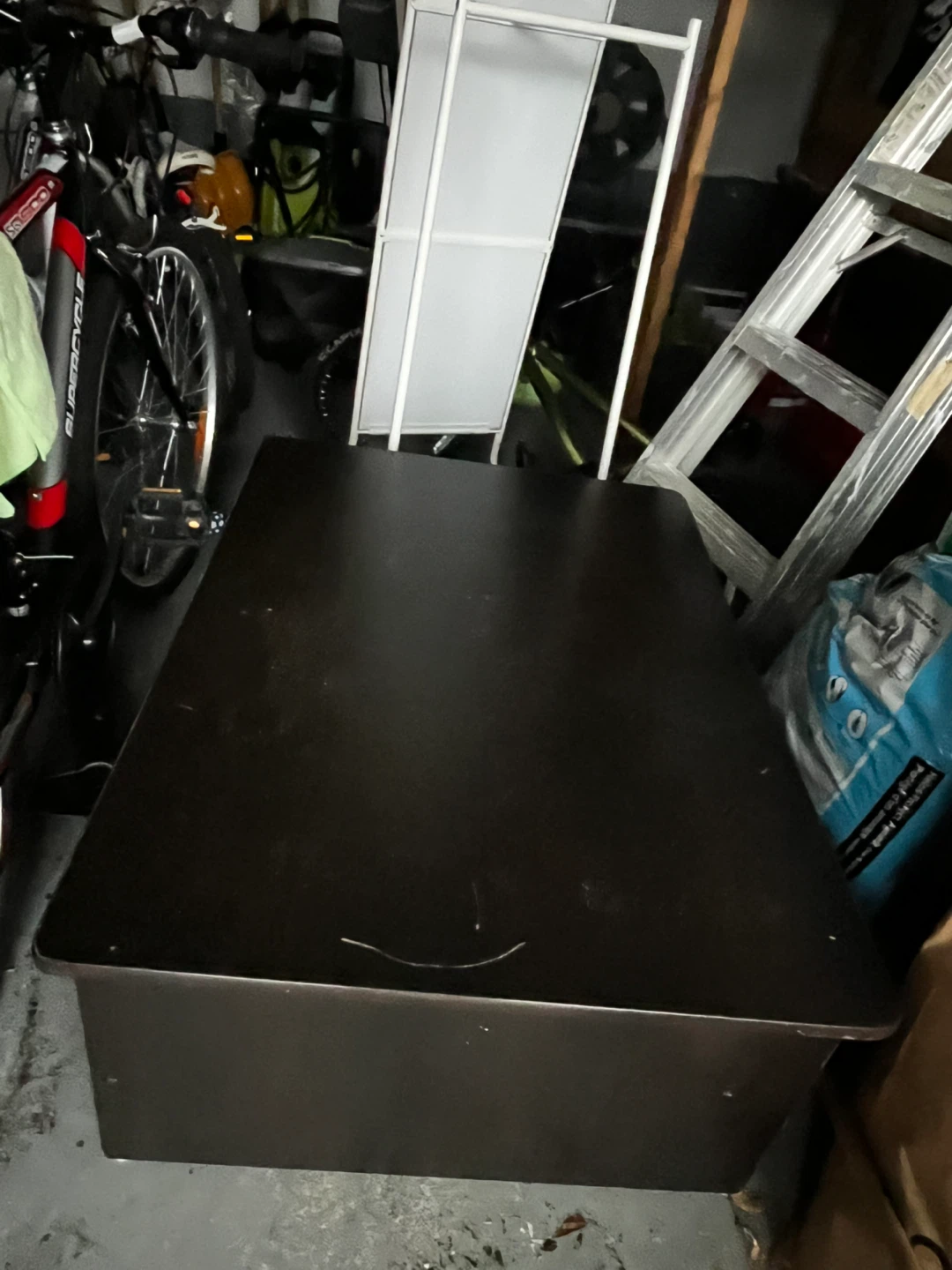 Dark Brown Storage Chest/Bench