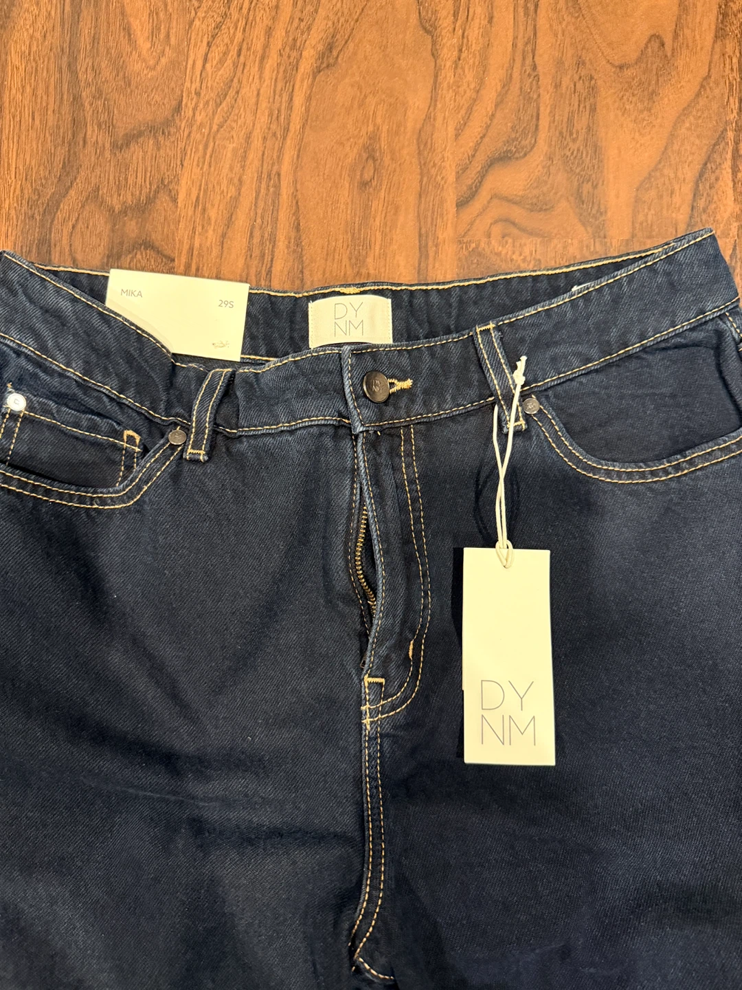 DYNAMITE “Mika” Mid-Rise Straight Leg Jeans - Size 29 short - photo 2