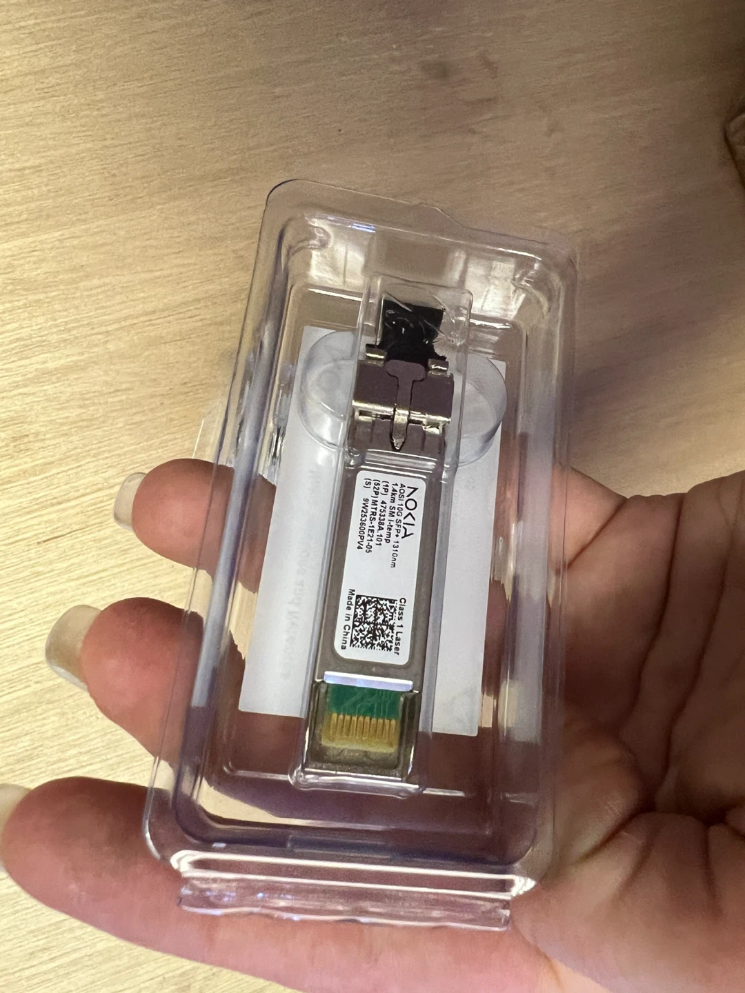 Nokia SFP+ 10G 1310nm SM Transceiver - photo 3