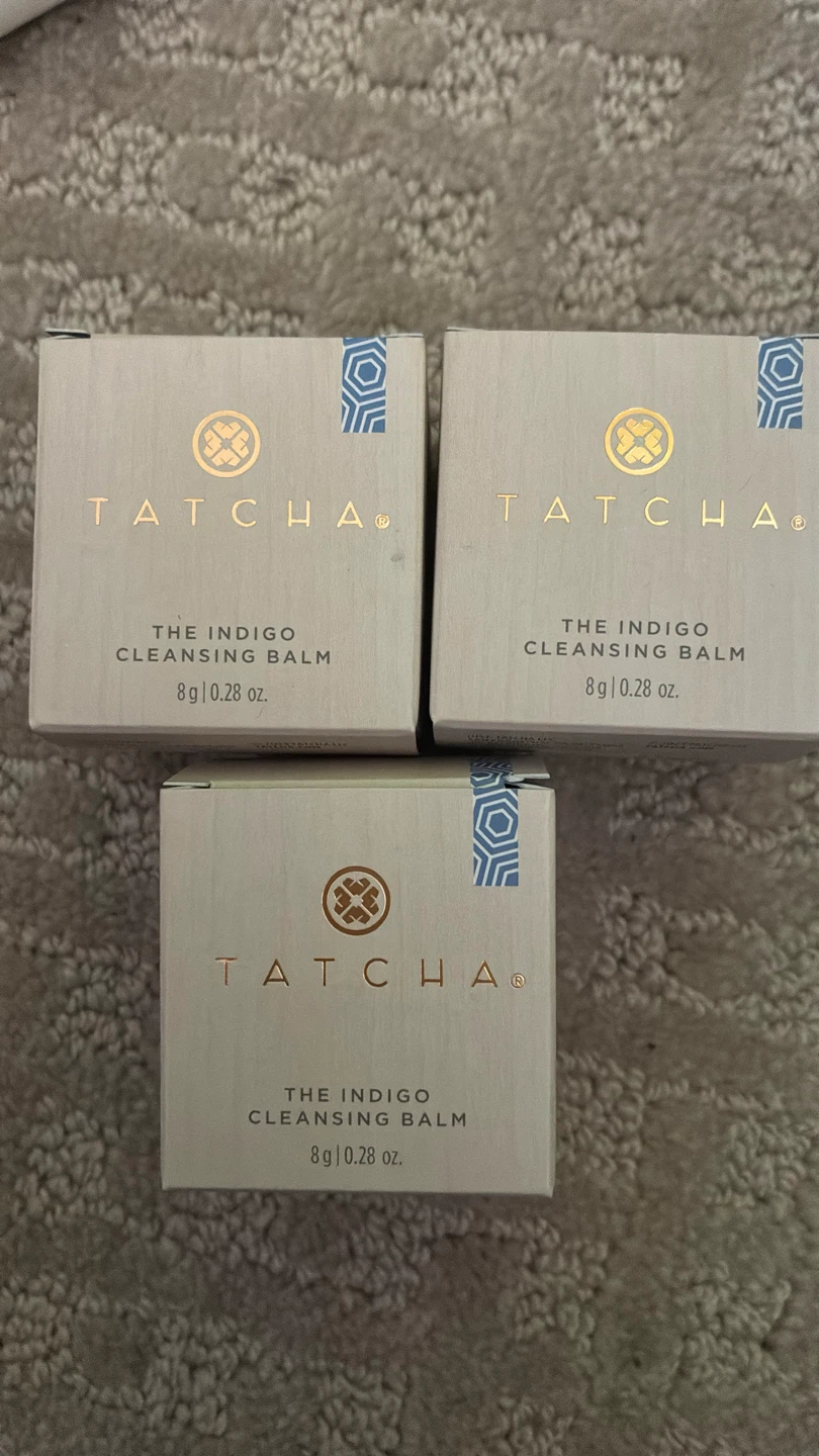 $15 each or all $40 Tatcha The Indigo Cleansing Balm (3x 8g)