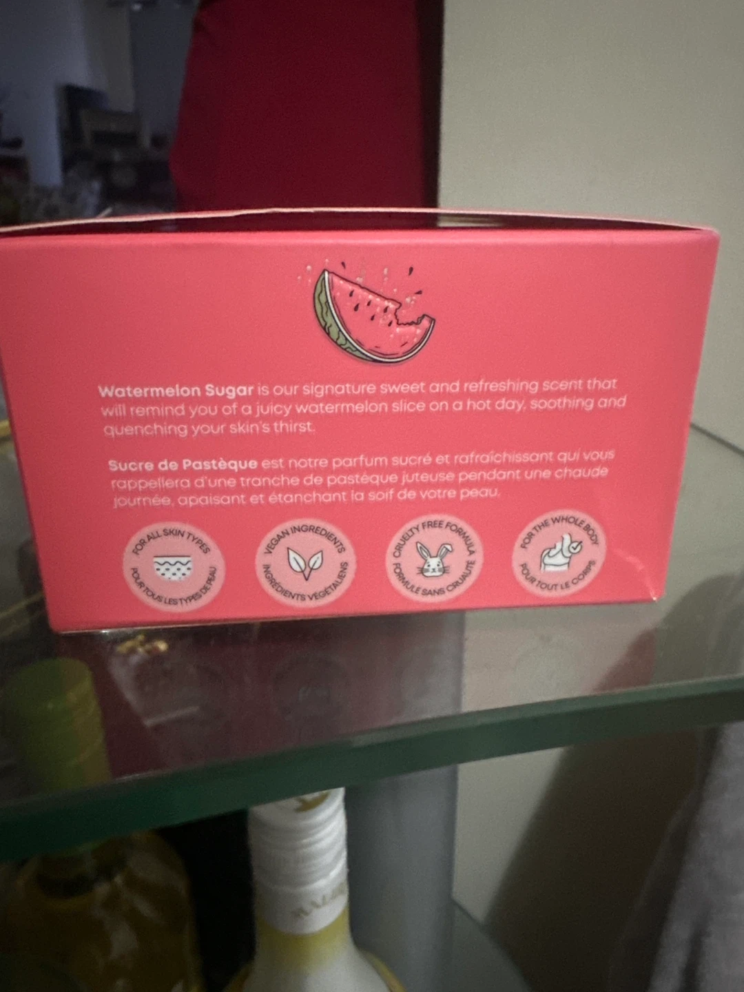 BushBalm Ingrown Hair Exfoliating Scrub - Watermelon Sugar - photo 3