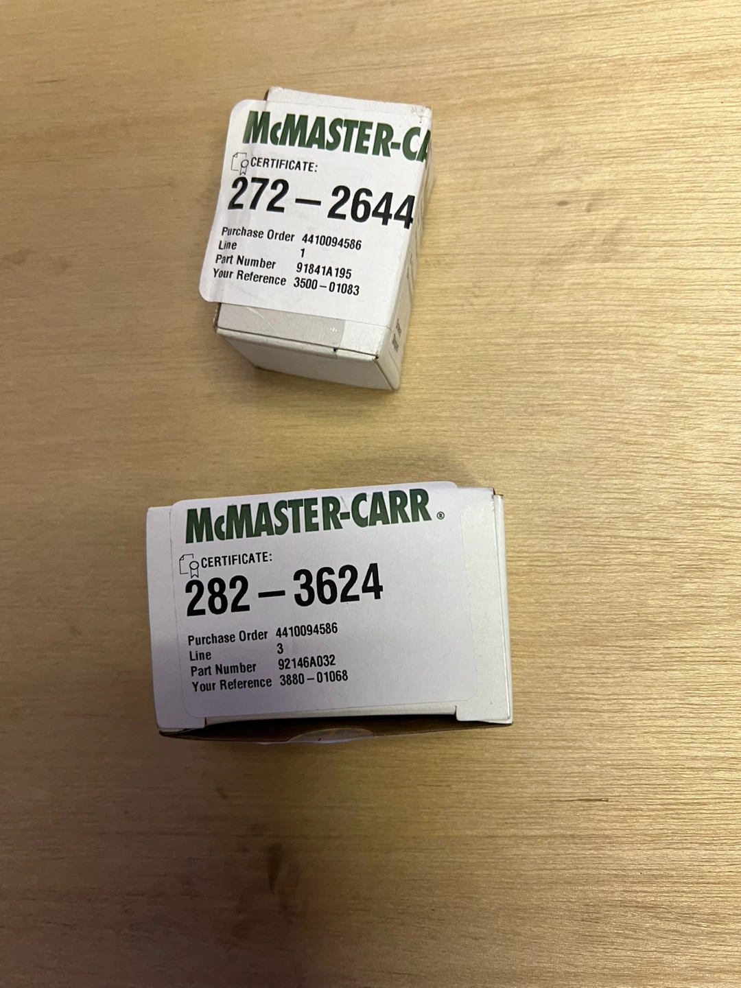 McMaster-Carr Assorted Fasteners