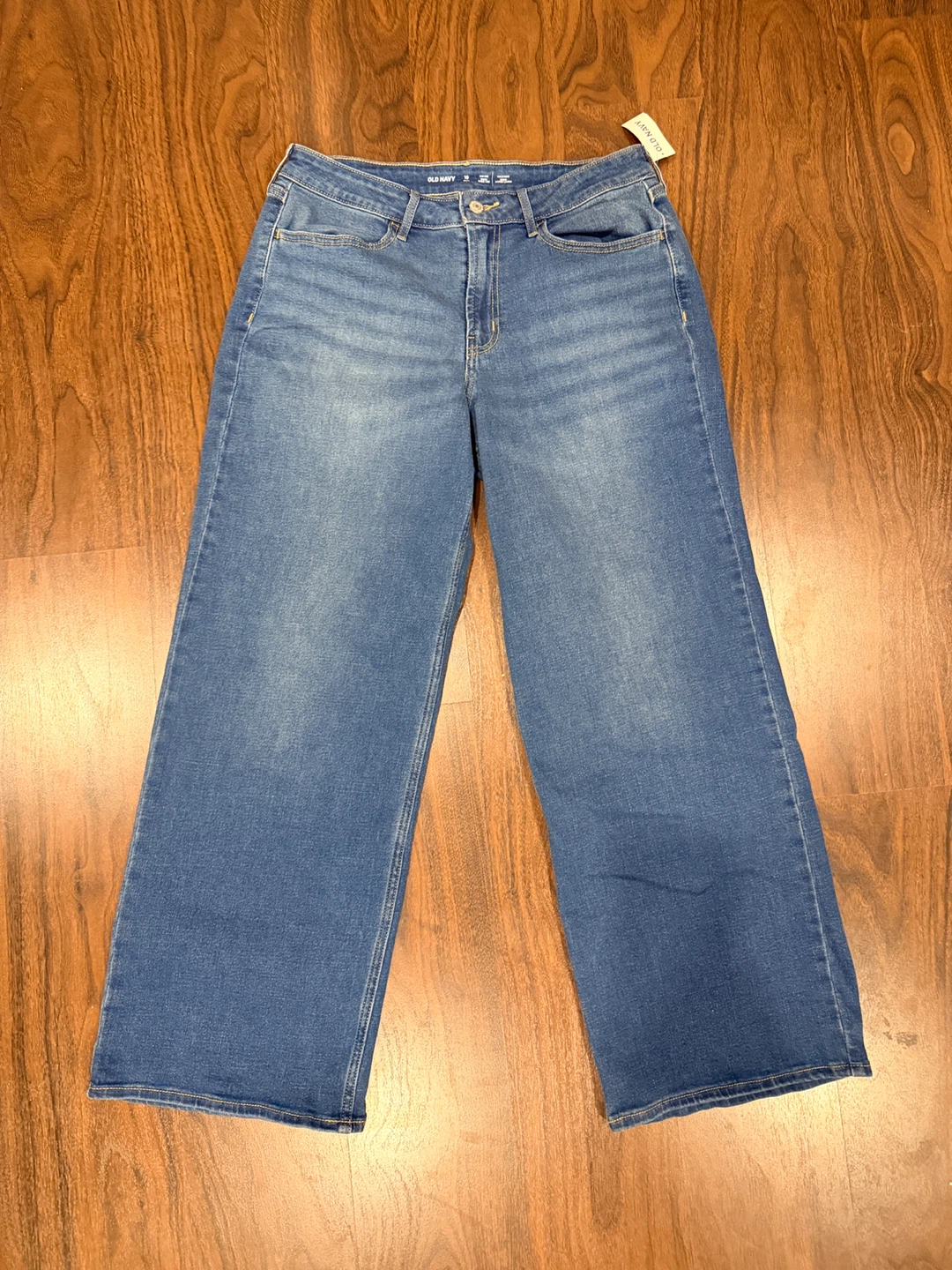 Old Navy Women's “Wow” Wide Leg Jeans - Size 10 Petite