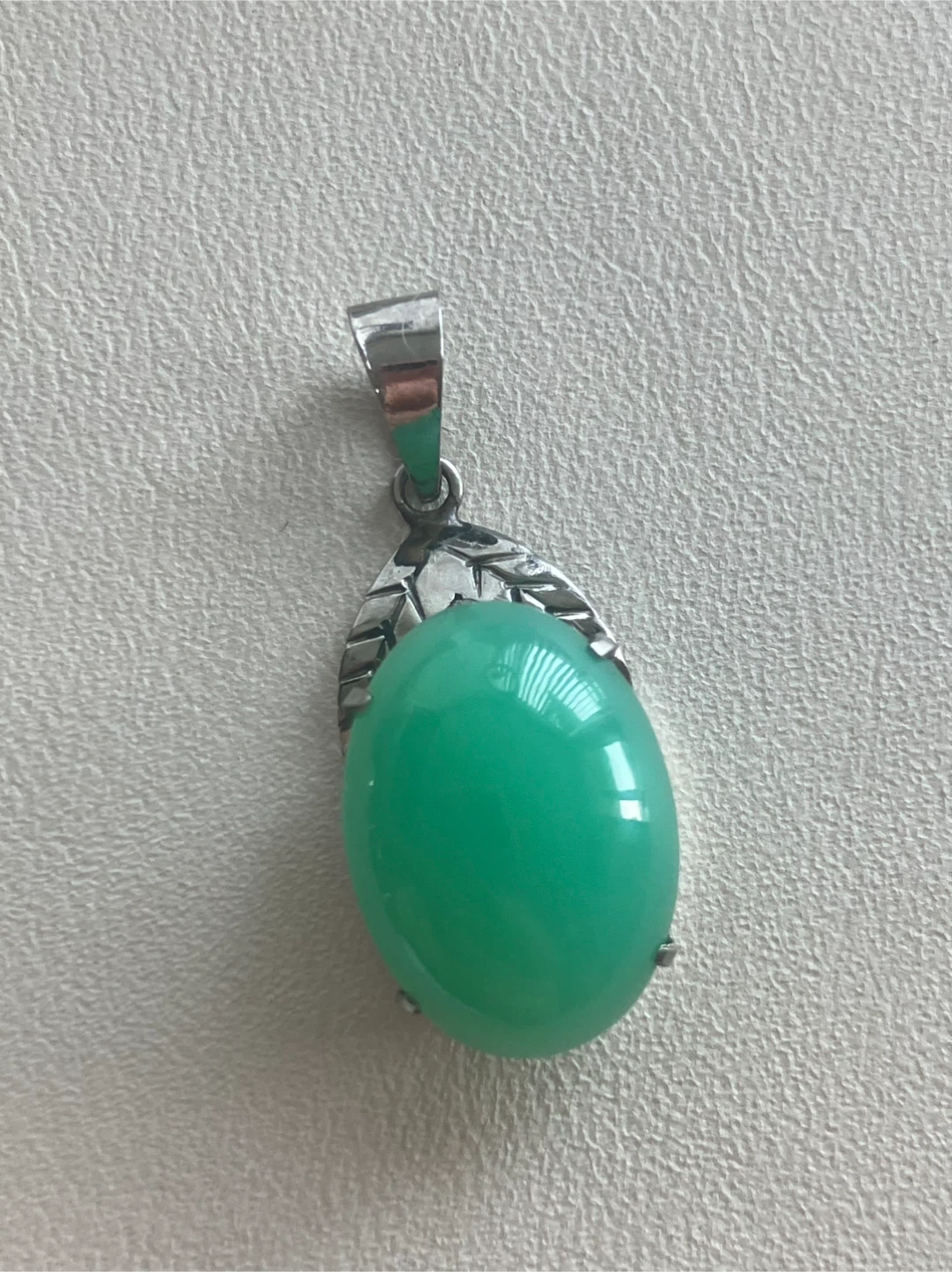 Green Gemstone Pendant