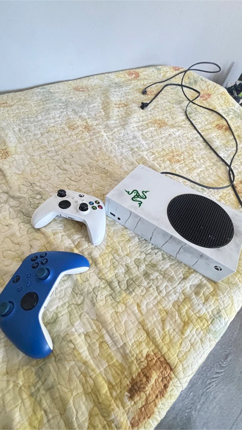 Xbox Series S Console with Two Controllers