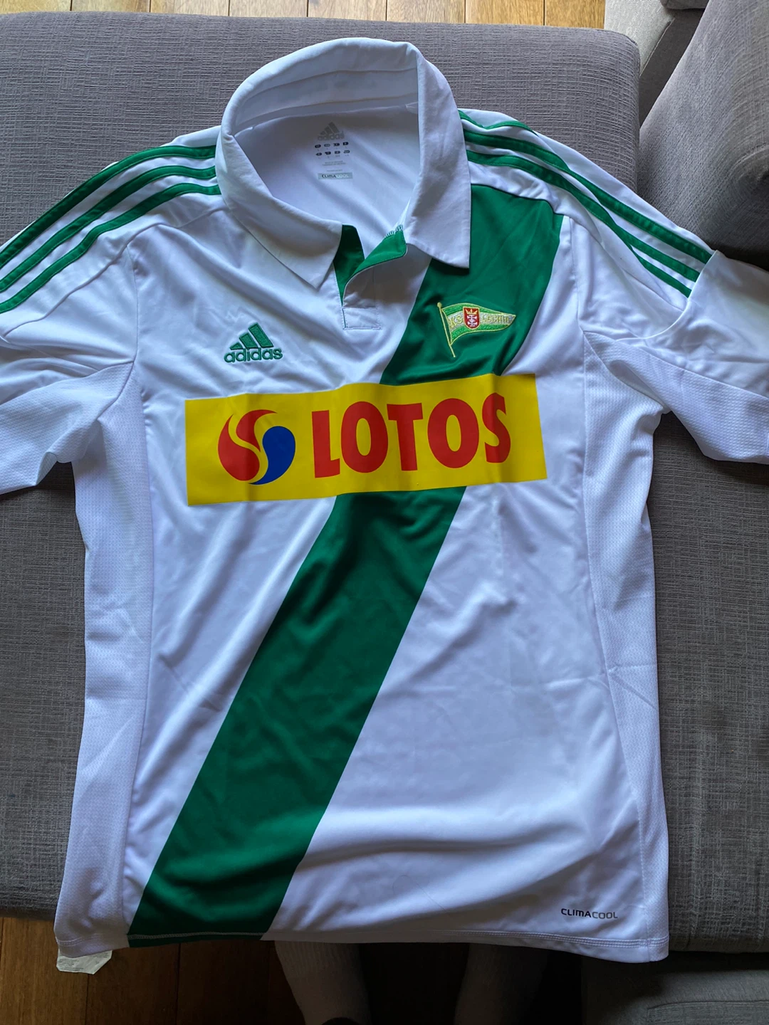 Adidas Lechia Gdansk Ekstraklasa Poland World Cup Soccer Jersey