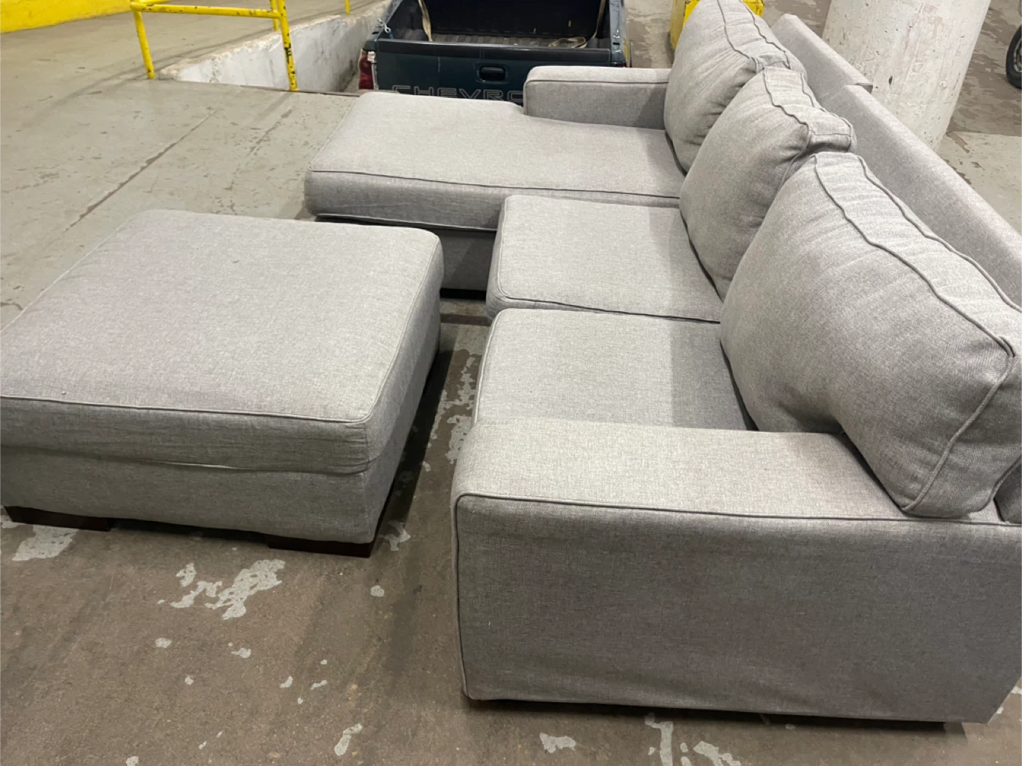 Gray Sectional Sofa with delivery - photo 2