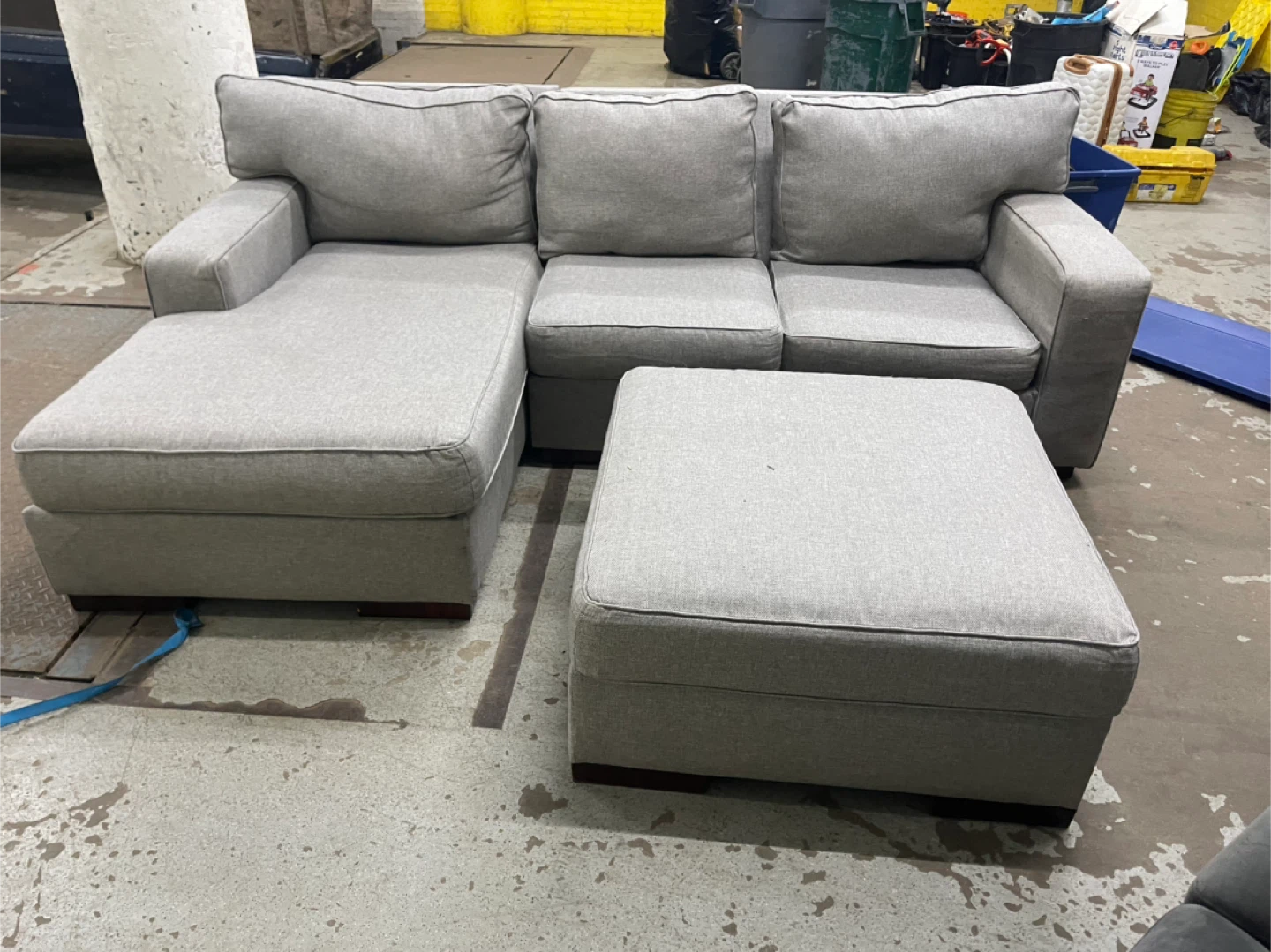 Gray Sectional Sofa with delivery