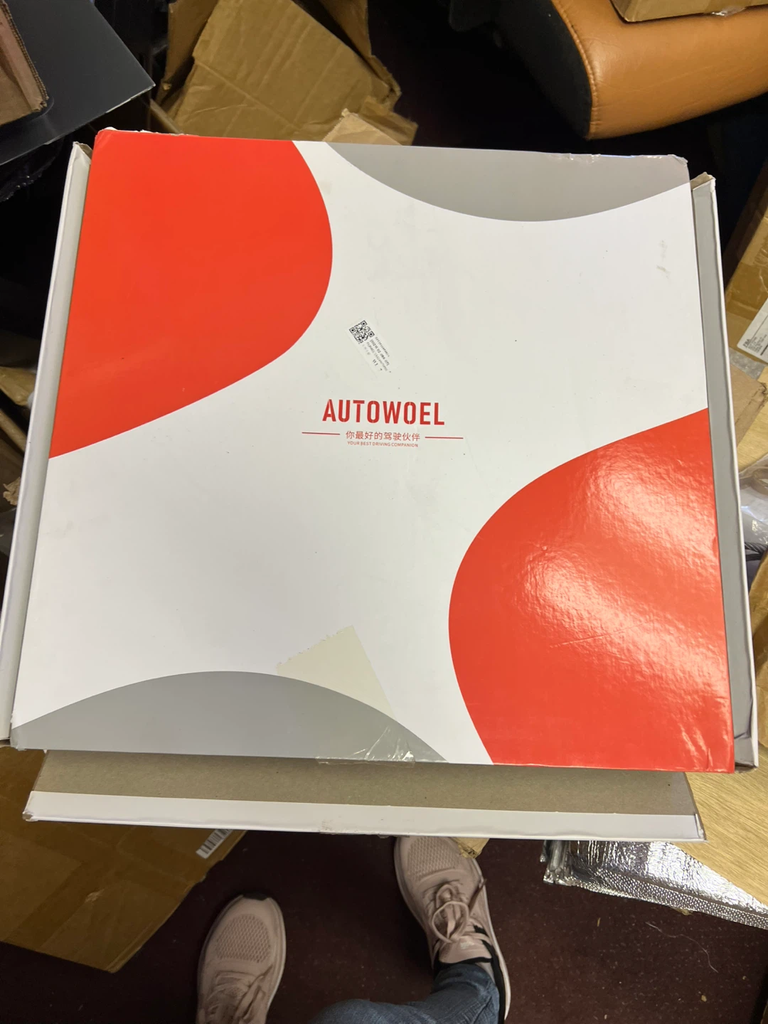 AUTOWOEL Wireless Smart Heated Steering Wheel Cover S03