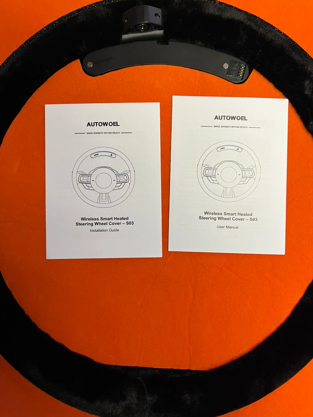 AUTOWOEL Wireless Smart Heated Steering Wheel Cover S03 - photo 5