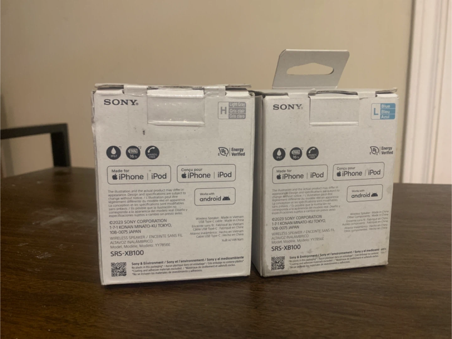 Sony SRS-XB100 Wireless Speakers (2 Pack) - photo 2