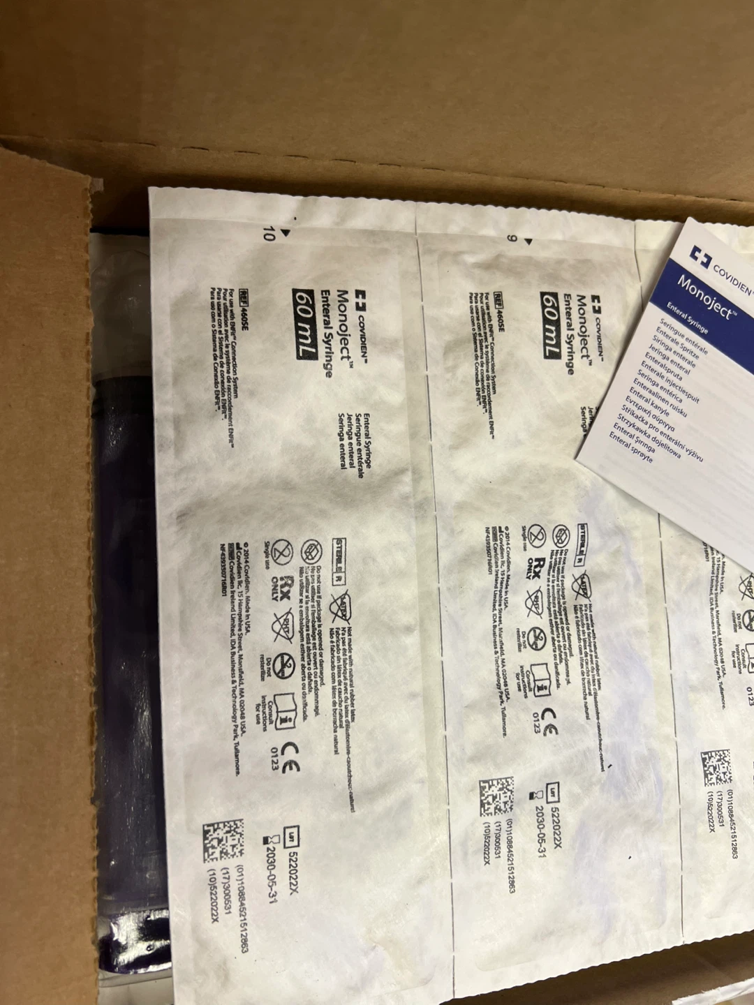 Covidien Monoject Enteral Syringe - 60ml - photo 3