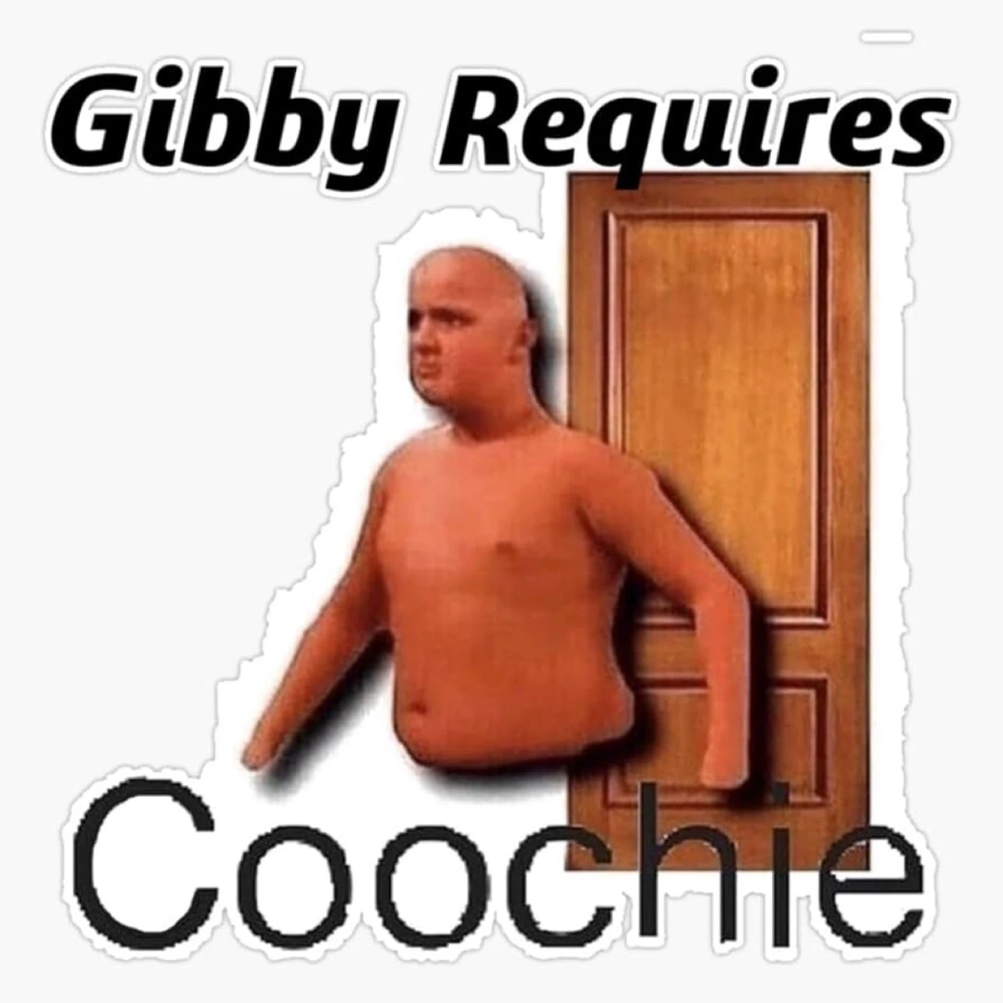 Gibby Requires Coochie Tapestry 60" x 40" - photo 2