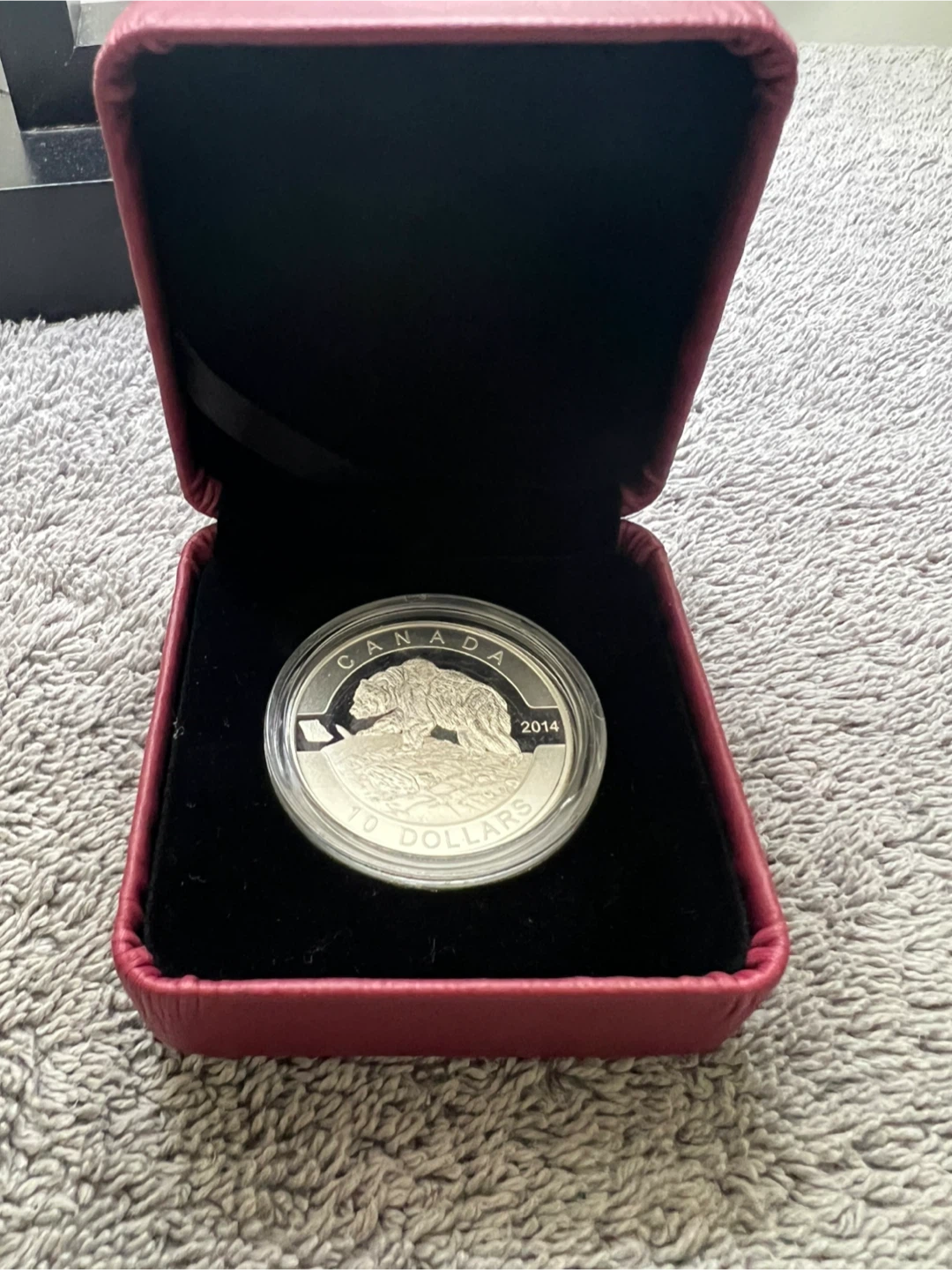 .9999 Fine Silver Grizzly Bear - photo 2