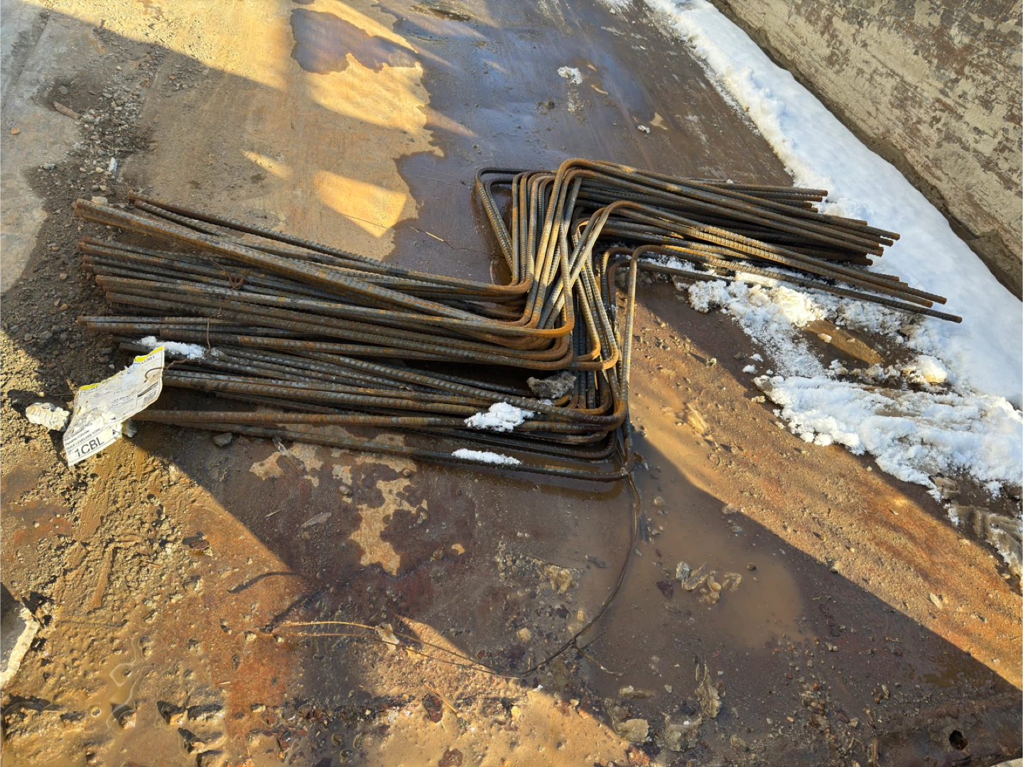 Bundle of Bent Rebar - photo 3