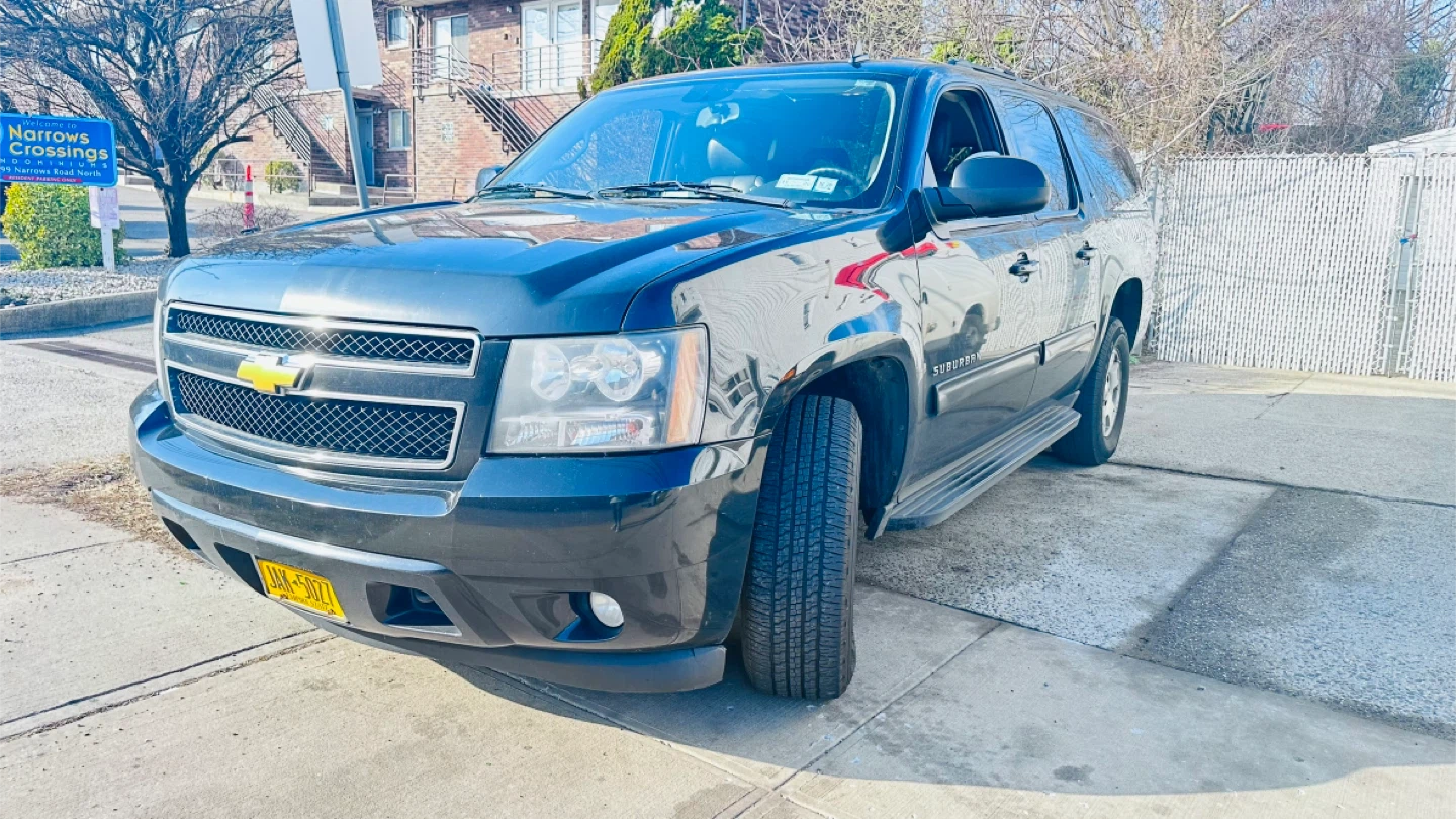 Black Chevrolet Suburban SUV