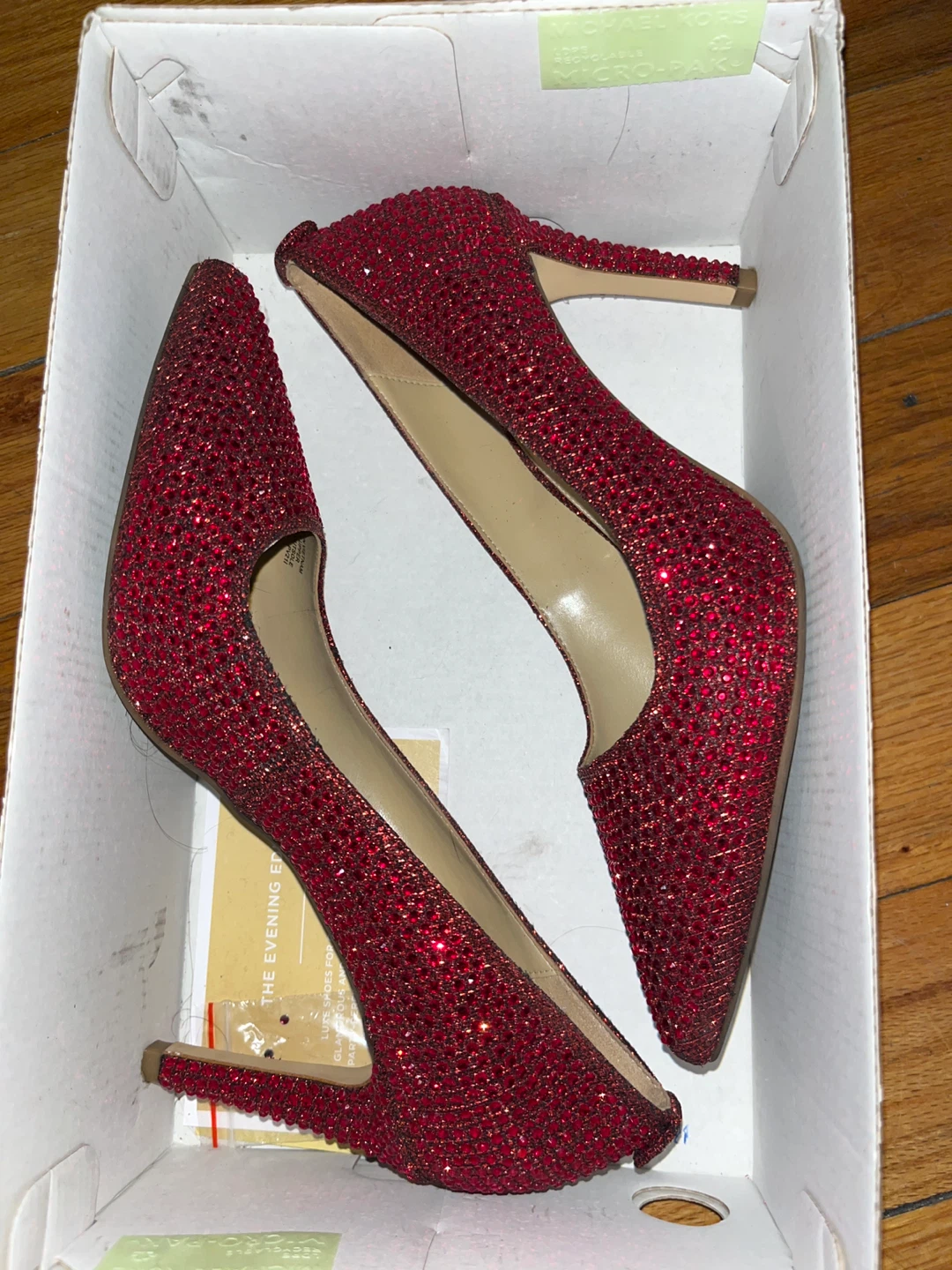 🥕Michael Kors Dorothy Flex Pump Heels - Red - Size 7M🥕