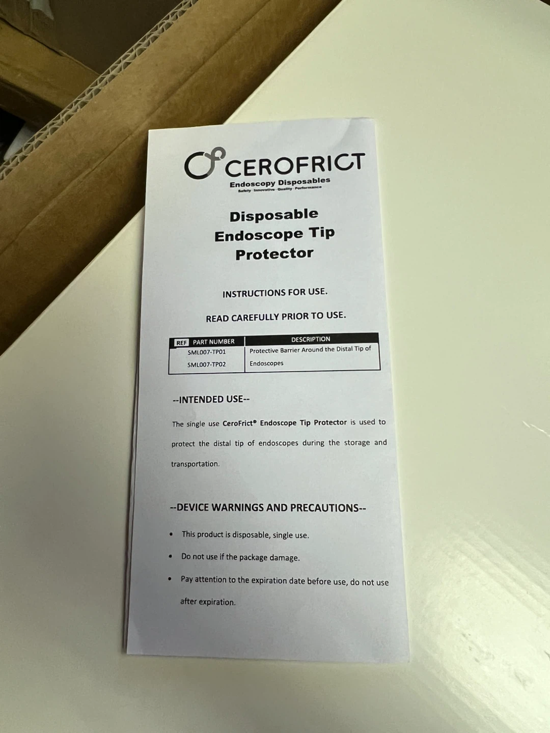 CEROFRICT Disposable Endoscope Tip Protector - photo 3