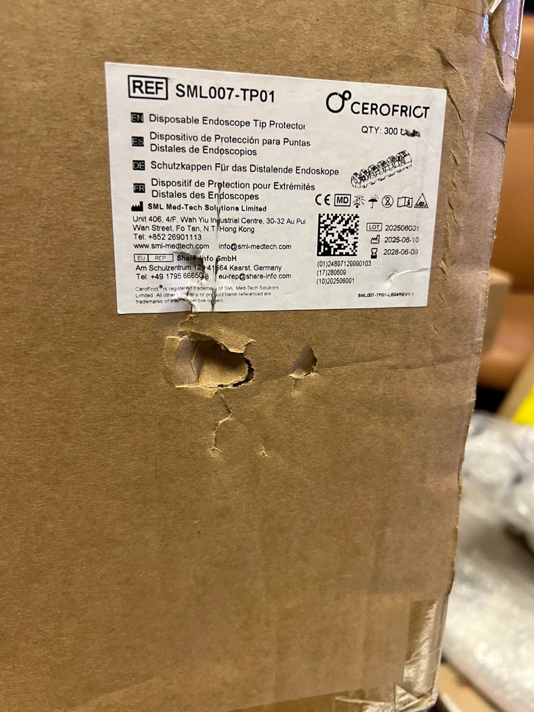 CEROFRICT Disposable Endoscope Tip Protector