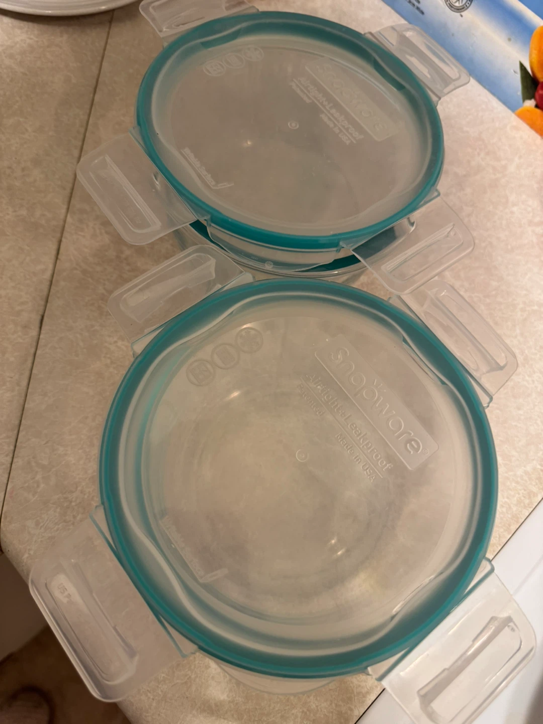 Snapware Glass Food Storage Bowls with Lids - photo 2