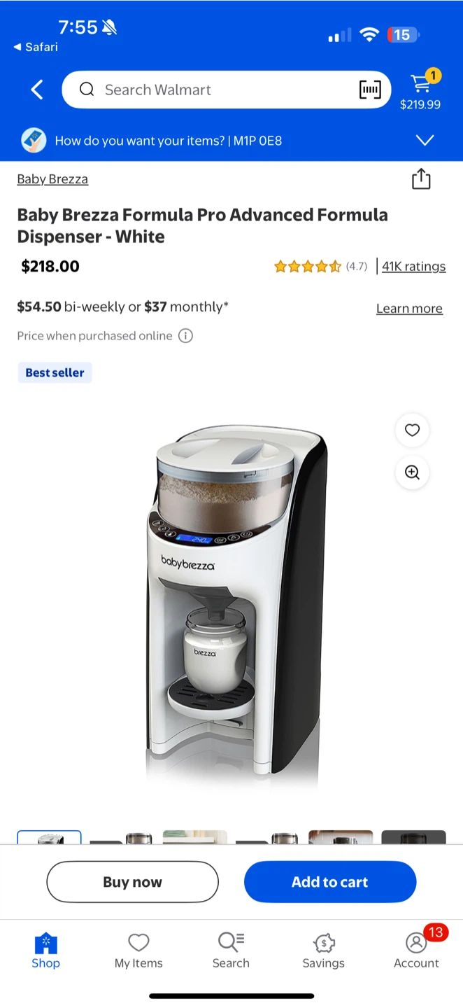 Baby Brezza Formula Pro Advanced Formula Dispenser - White