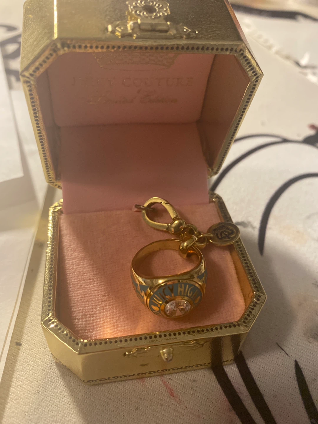 Juicy Couture Limited Edition Ring Charm