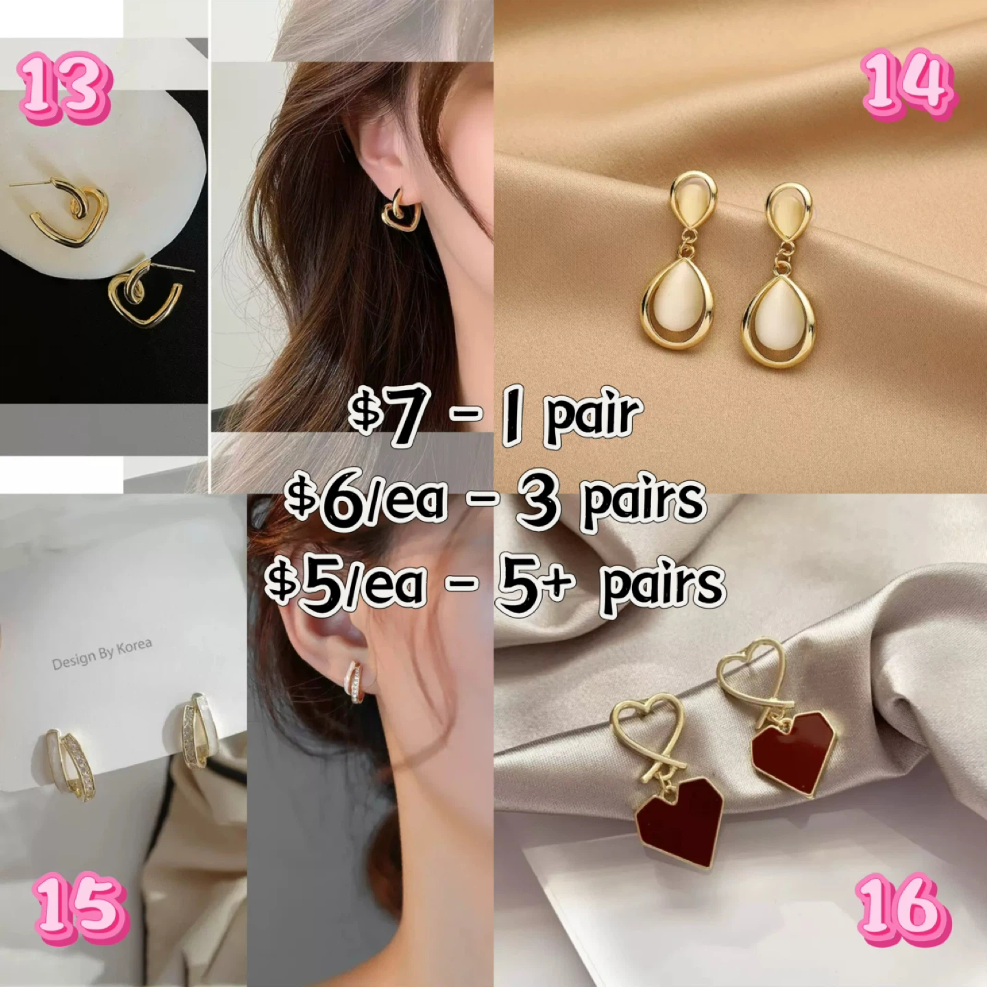 Brand New Earrings - Multiple Styles Available - photo 4