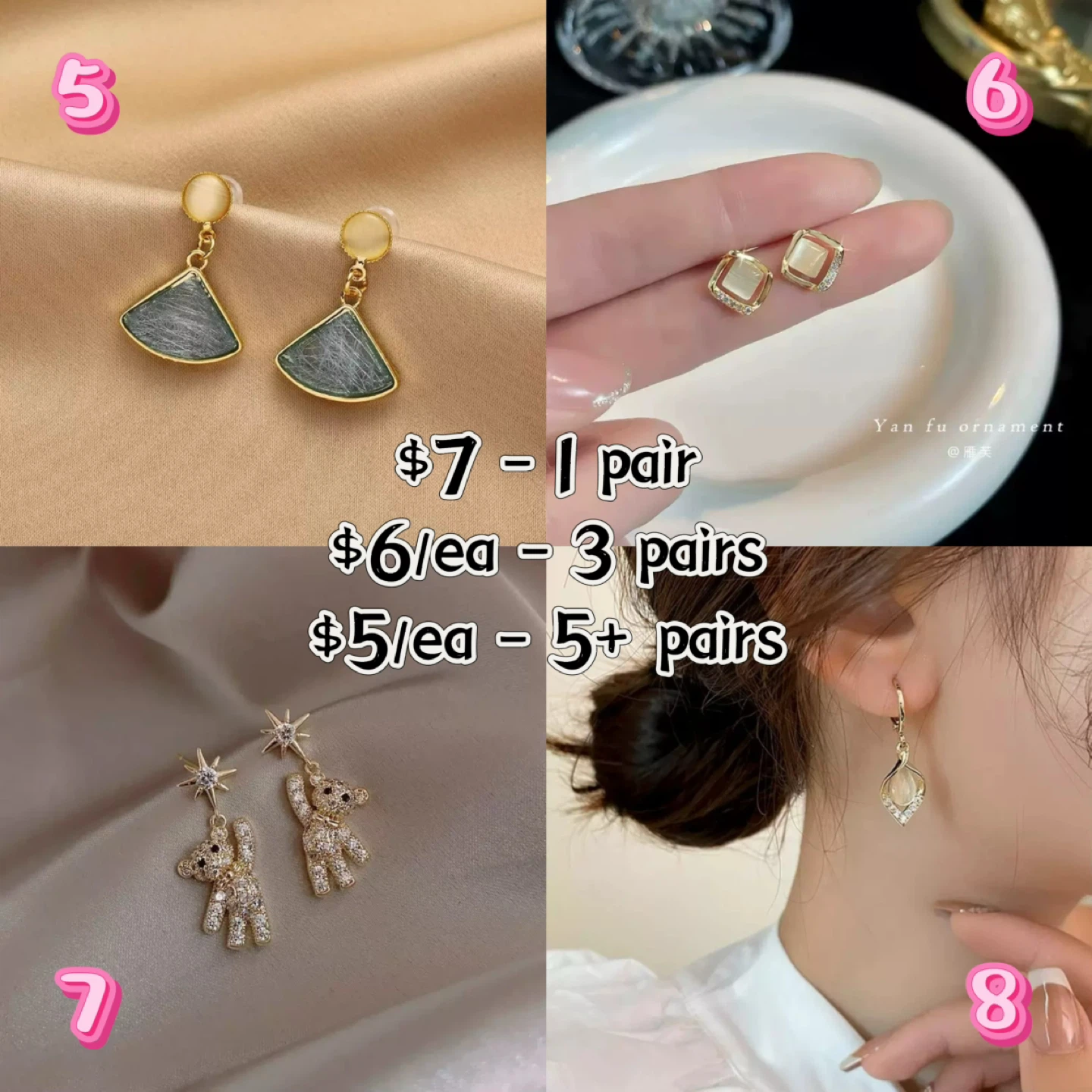 Brand New Earrings - Multiple Styles Available - photo 2