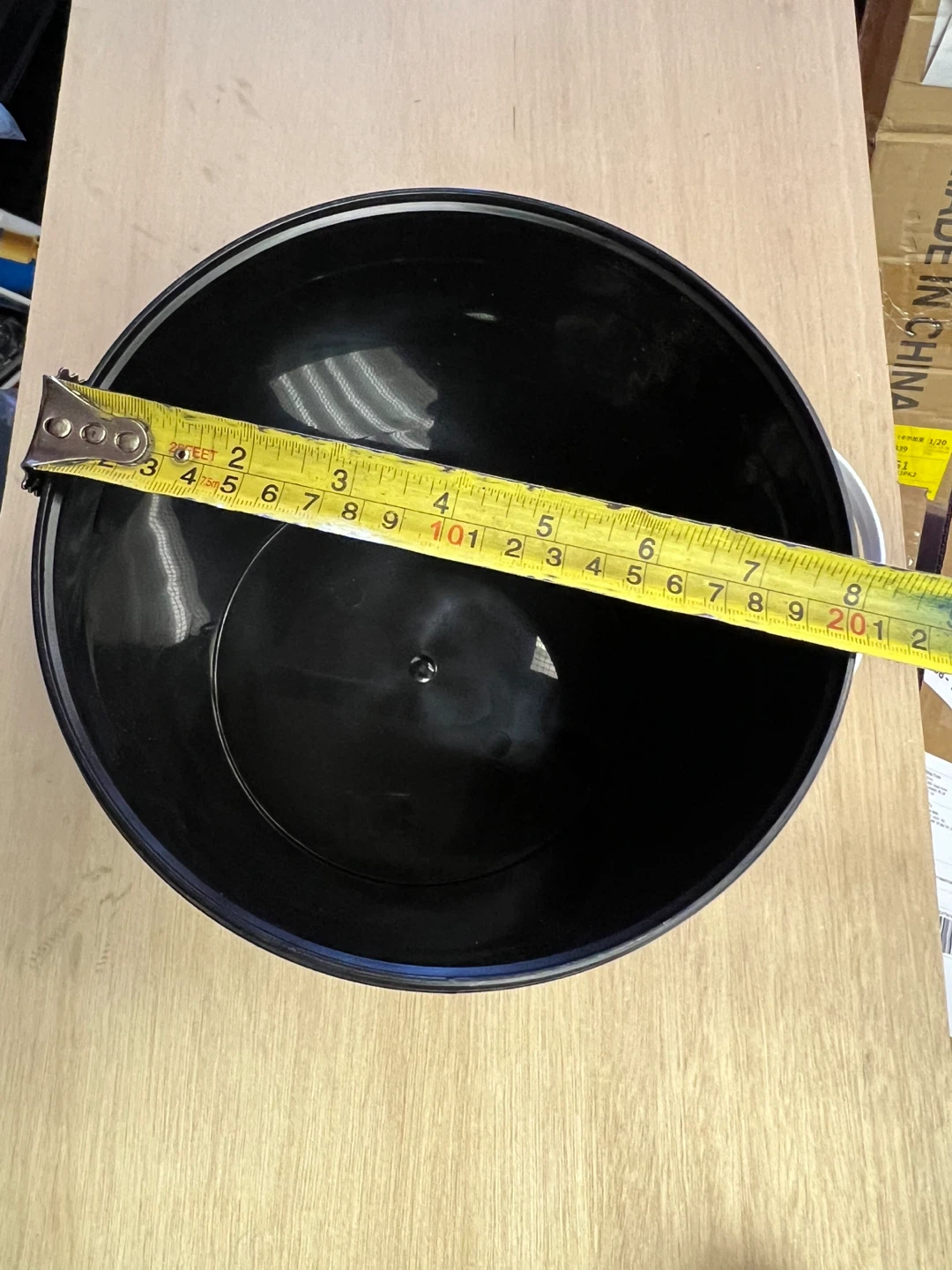 Black Plastic Bucket with Handle - photo 5