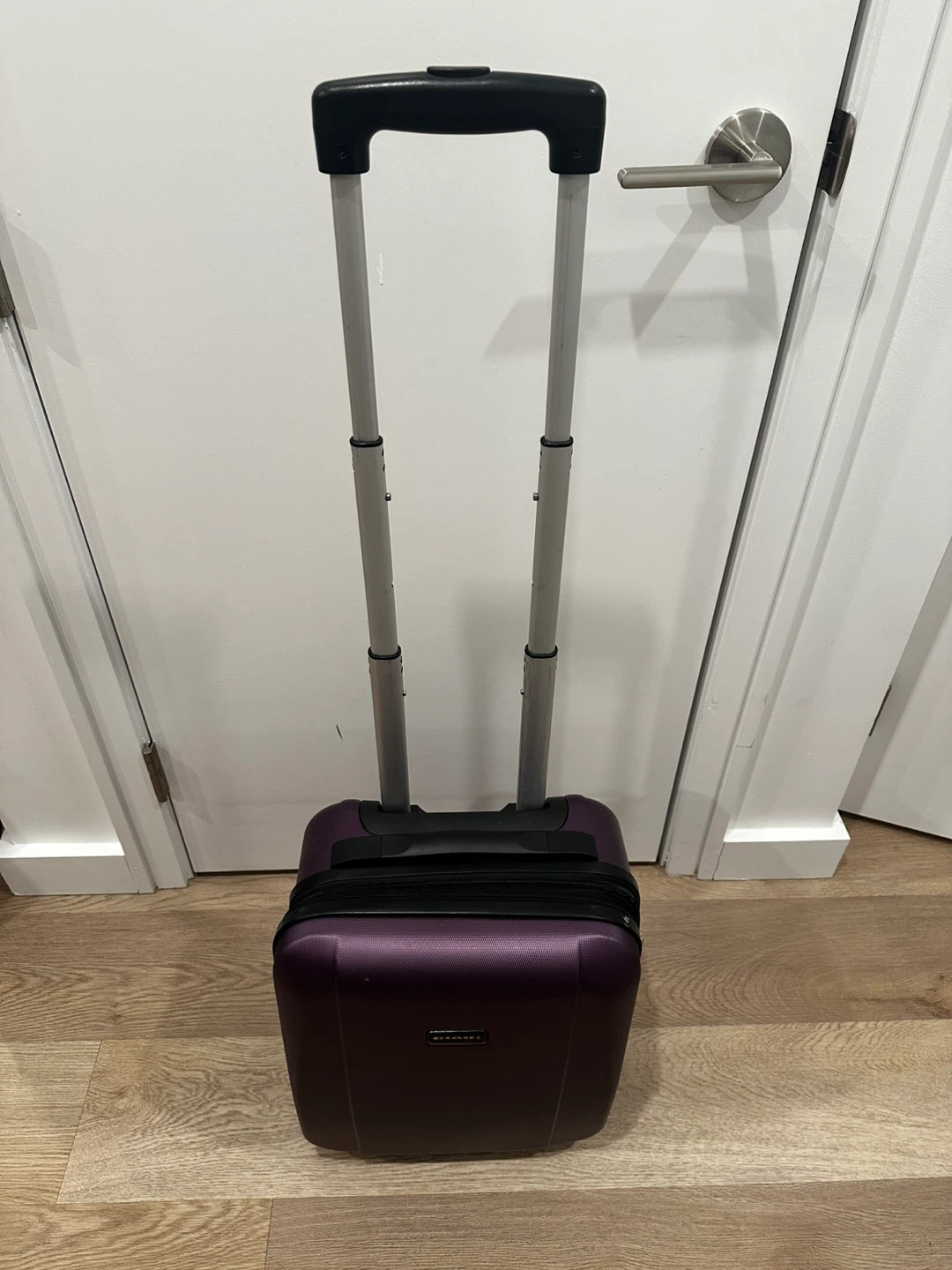 Purple Carry-On Suitcase - photo 4