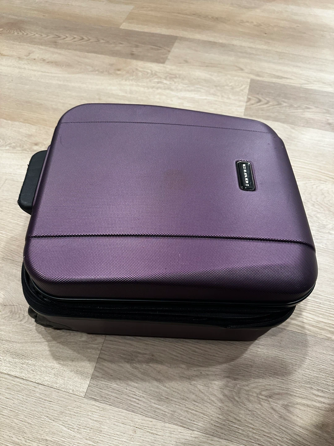 Purple Carry-On Suitcase