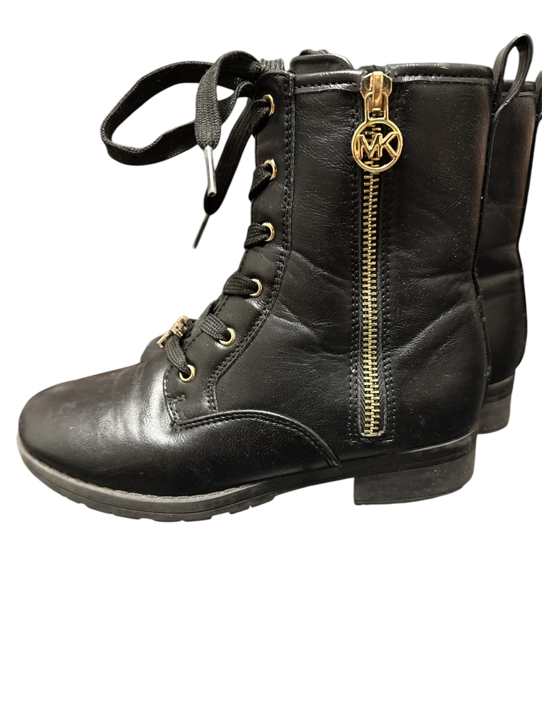 Kids Michael Kors Black Boots Size 2