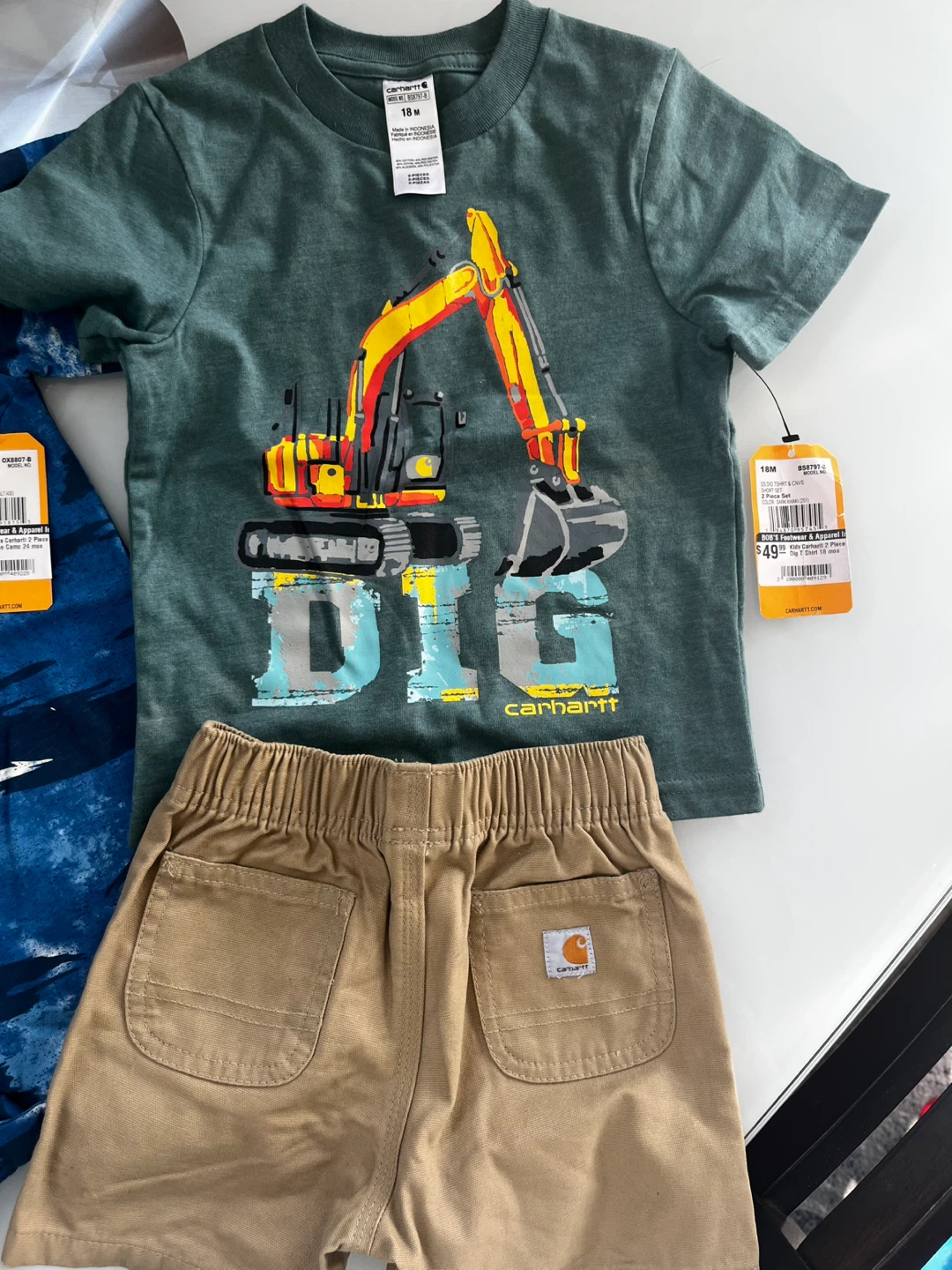 Carhartt Boys 4-Piece Outfit - Size 18M/24M - photo 3