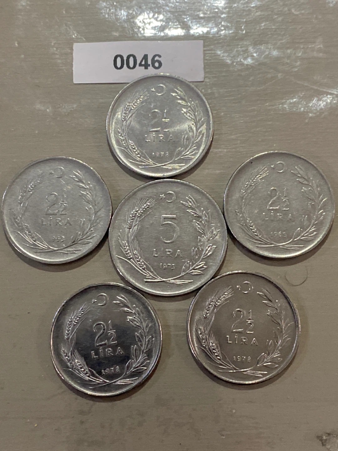 Collection of Turkish Lira Coins