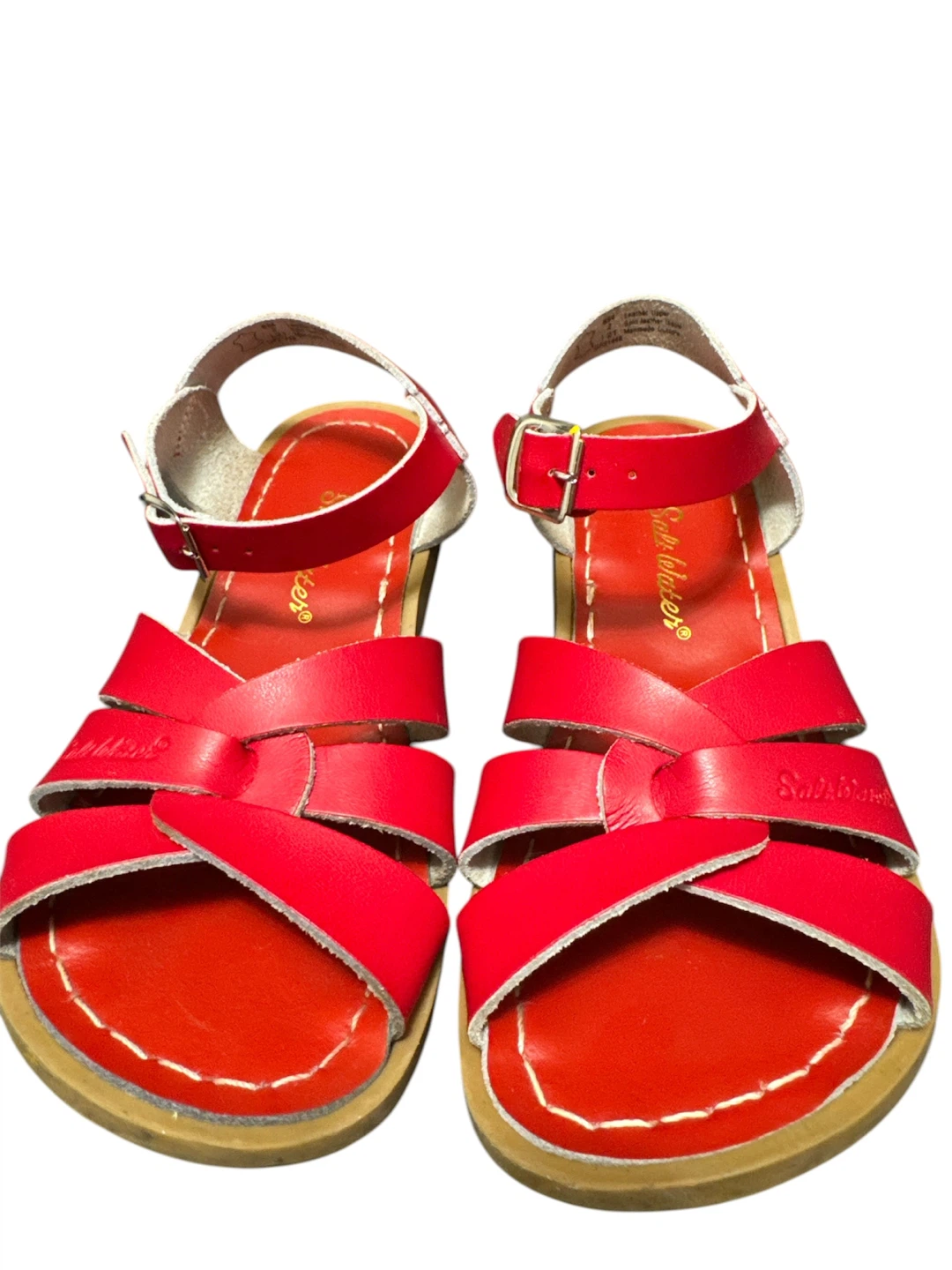 The Salt Water Sandals - Red Size 2