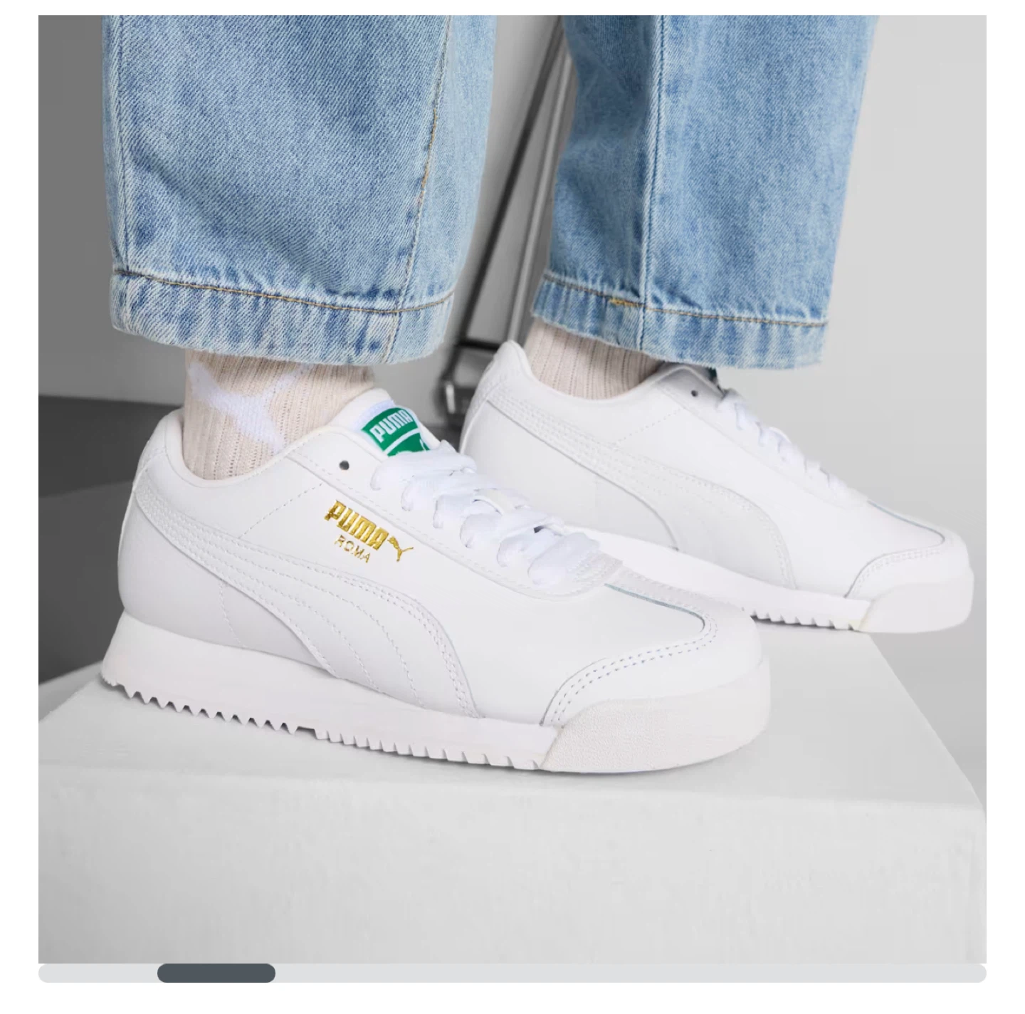 Puma Roma White Sneakers