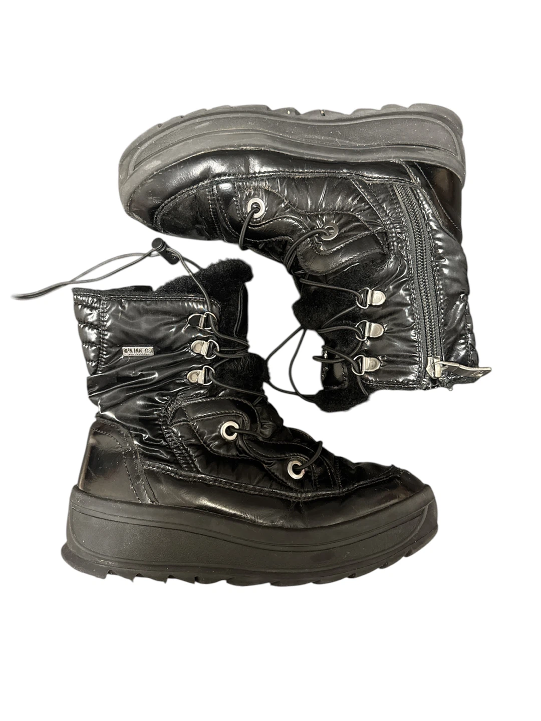 Pajar Canada Black Winter Boots - Youth Size 34 - photo 2