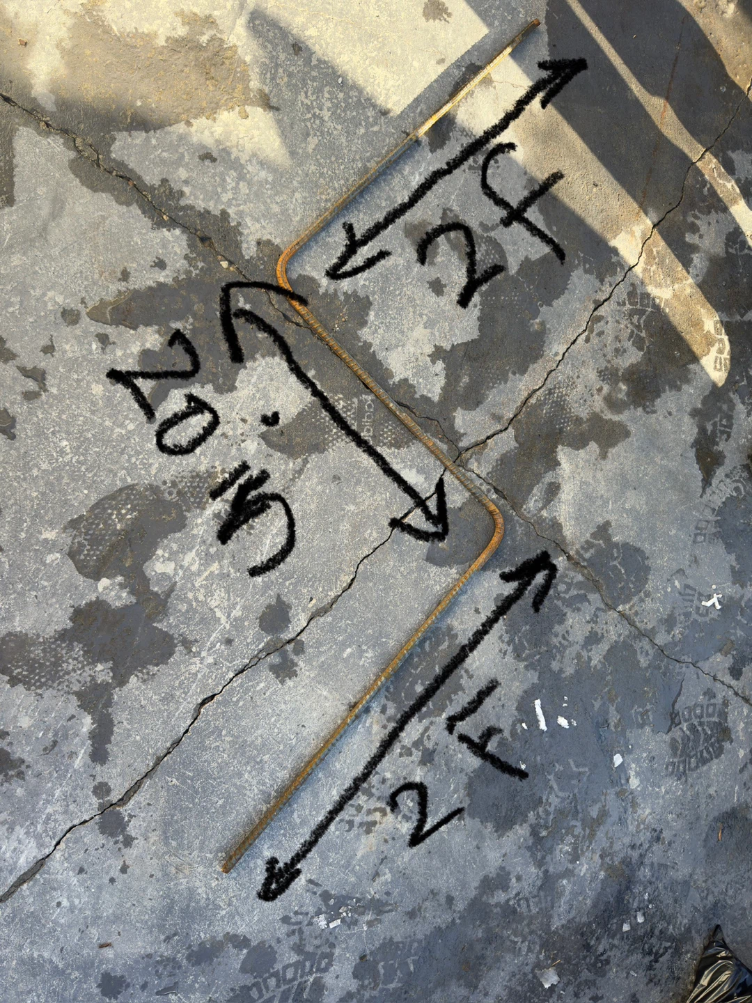 Bundle of Bent Rebar - photo 4
